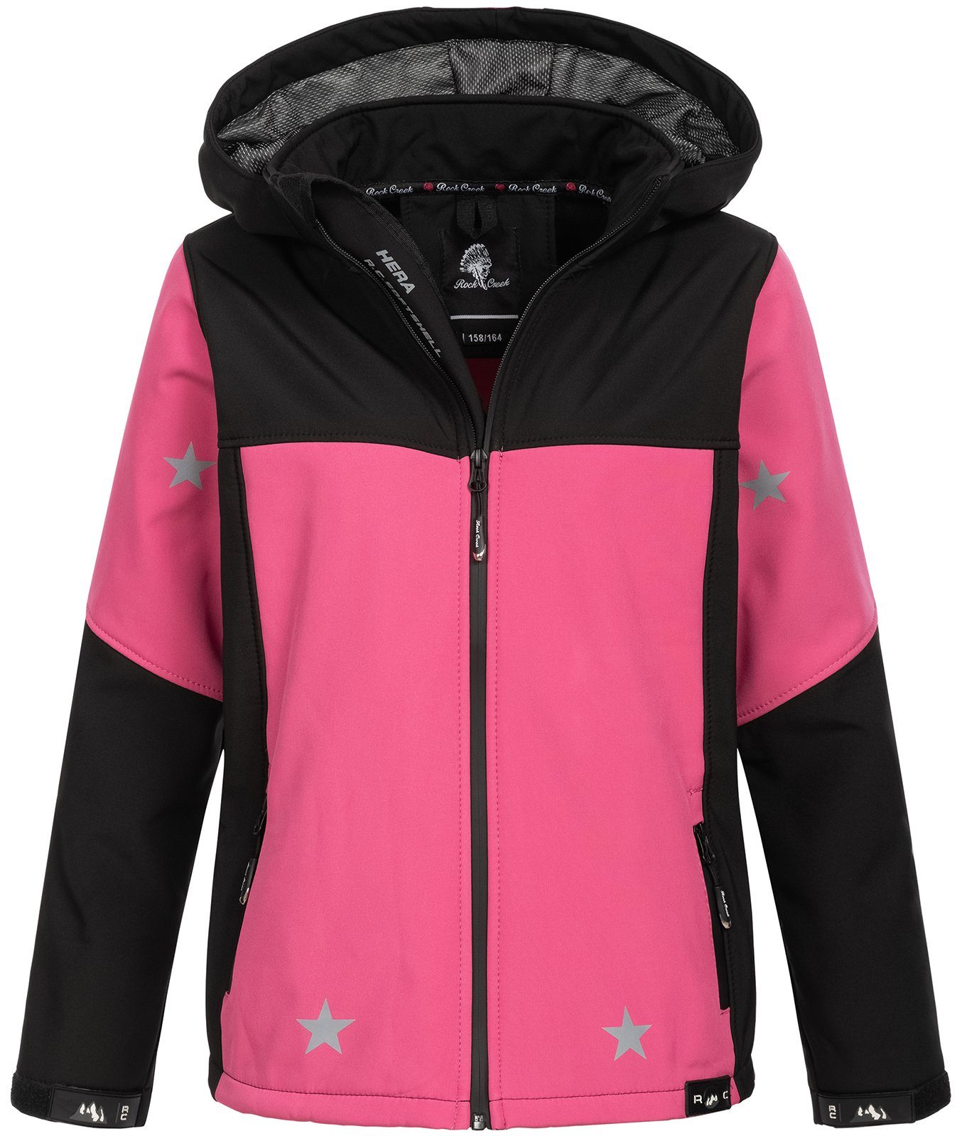 Rock Creek Softshelljacke Kinder Softshelljacke Mädchen KM-100