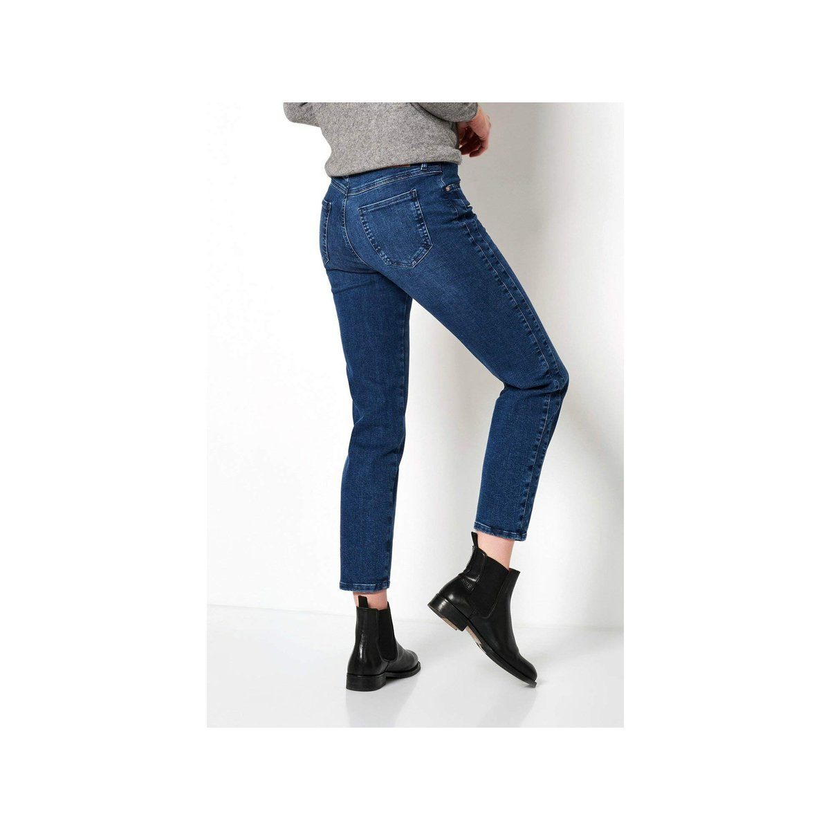 blau (1-tlg) Slim-fit-Jeans TONI
