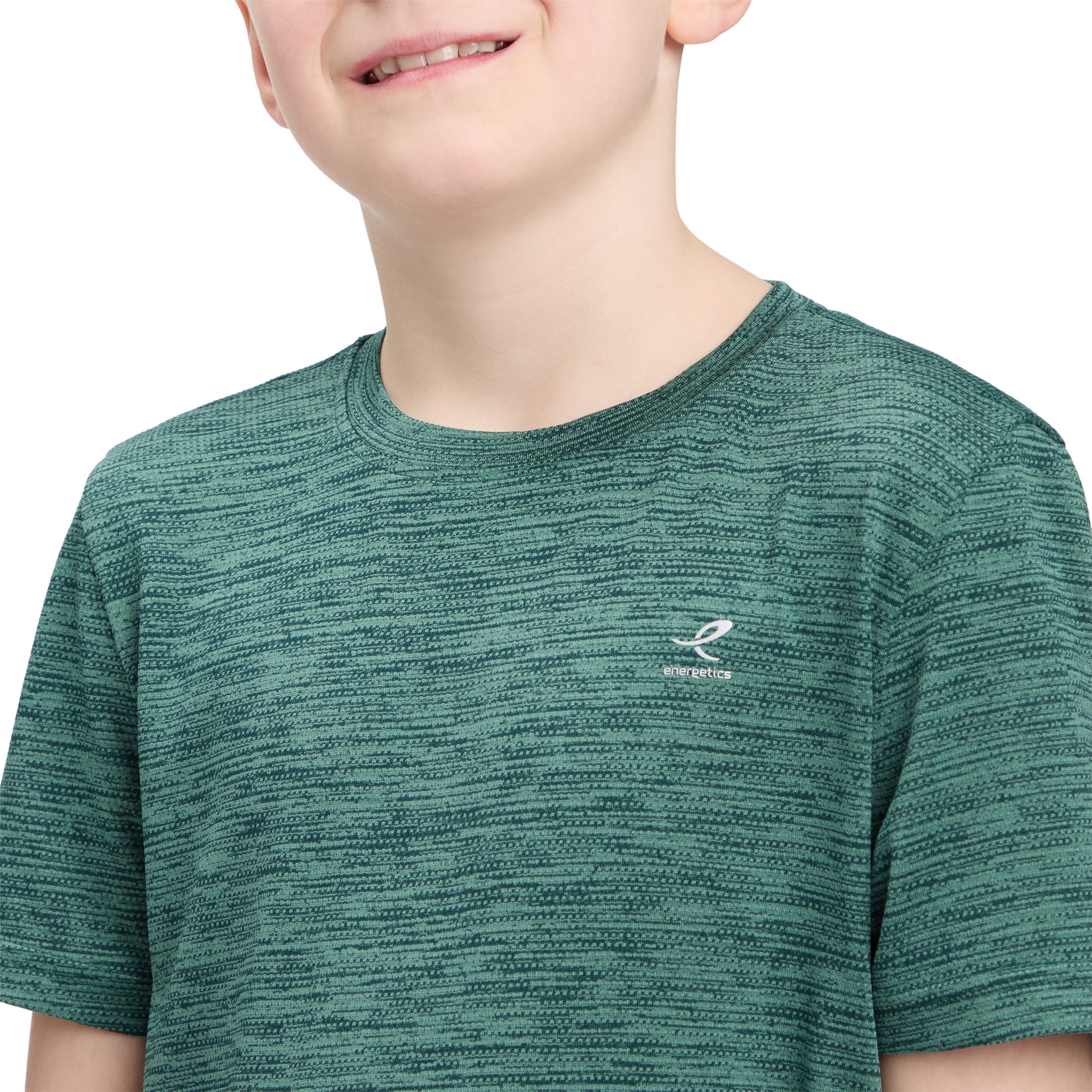 Energetics T-Shirt Ju.-T-Shirt Telly II SS B Kurzarmdesign, mit Rundhalsausschnitt, aus Polyester-Jersey