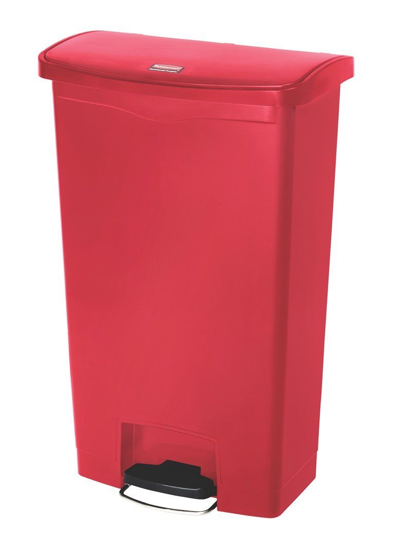 Rubbermaid Mülltrennsystem Rubbermaid Slim Jim® Step-On-Tretabfallbehälter, 68 l, Kunststoff