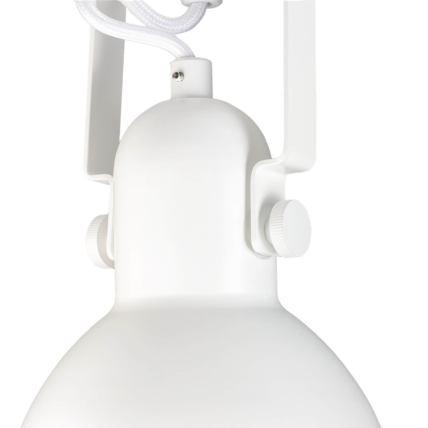 Licht-Erlebnisse Deckenstrahler DALLAS, ohne Leuchtmittel, Deckenleuchte Lampe Weiß Lampe E14 Spot Leselampe retro