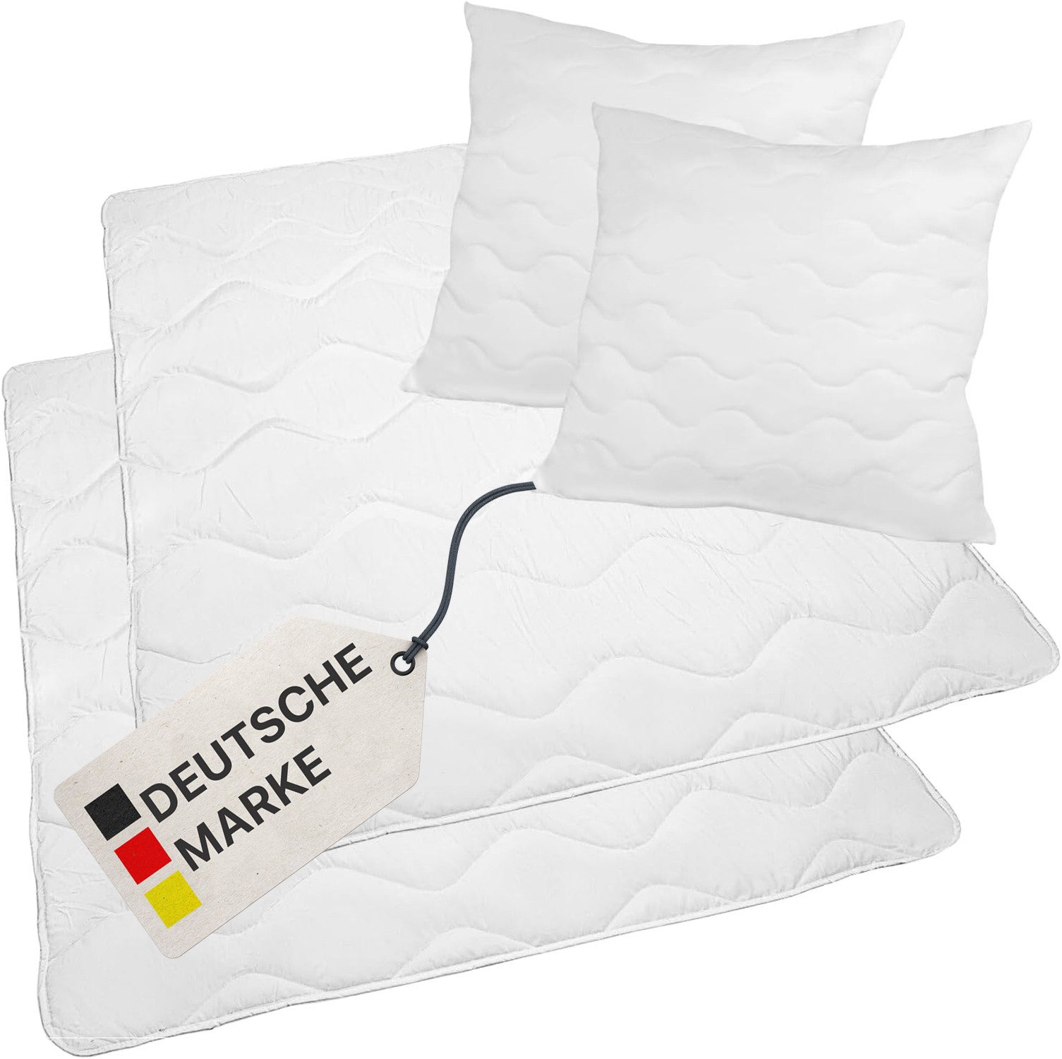 NYVI Bettdecke + Kopfkissen Bettenset DreamScience günstig online kaufen