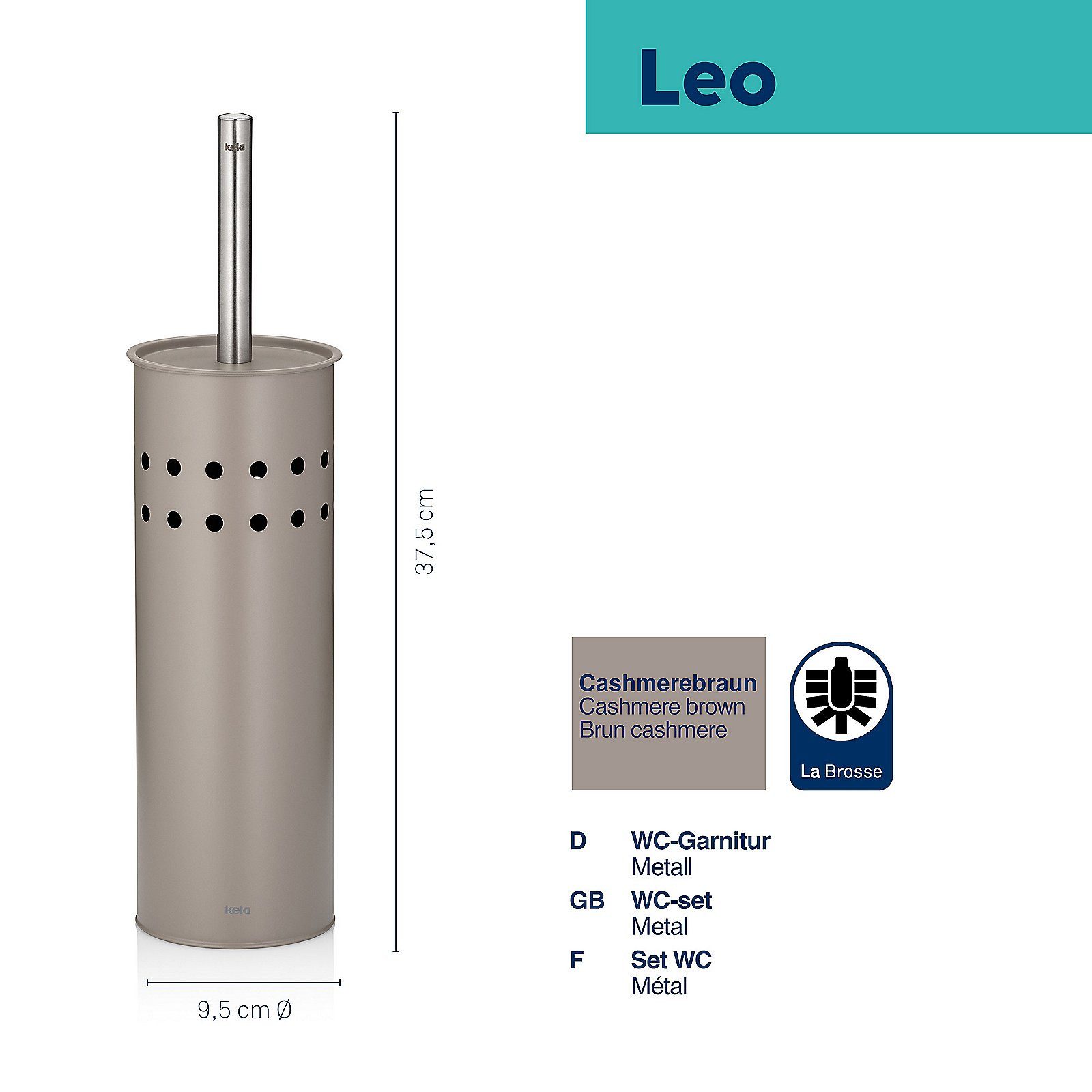 kela WC-Garnitur Leo 23114