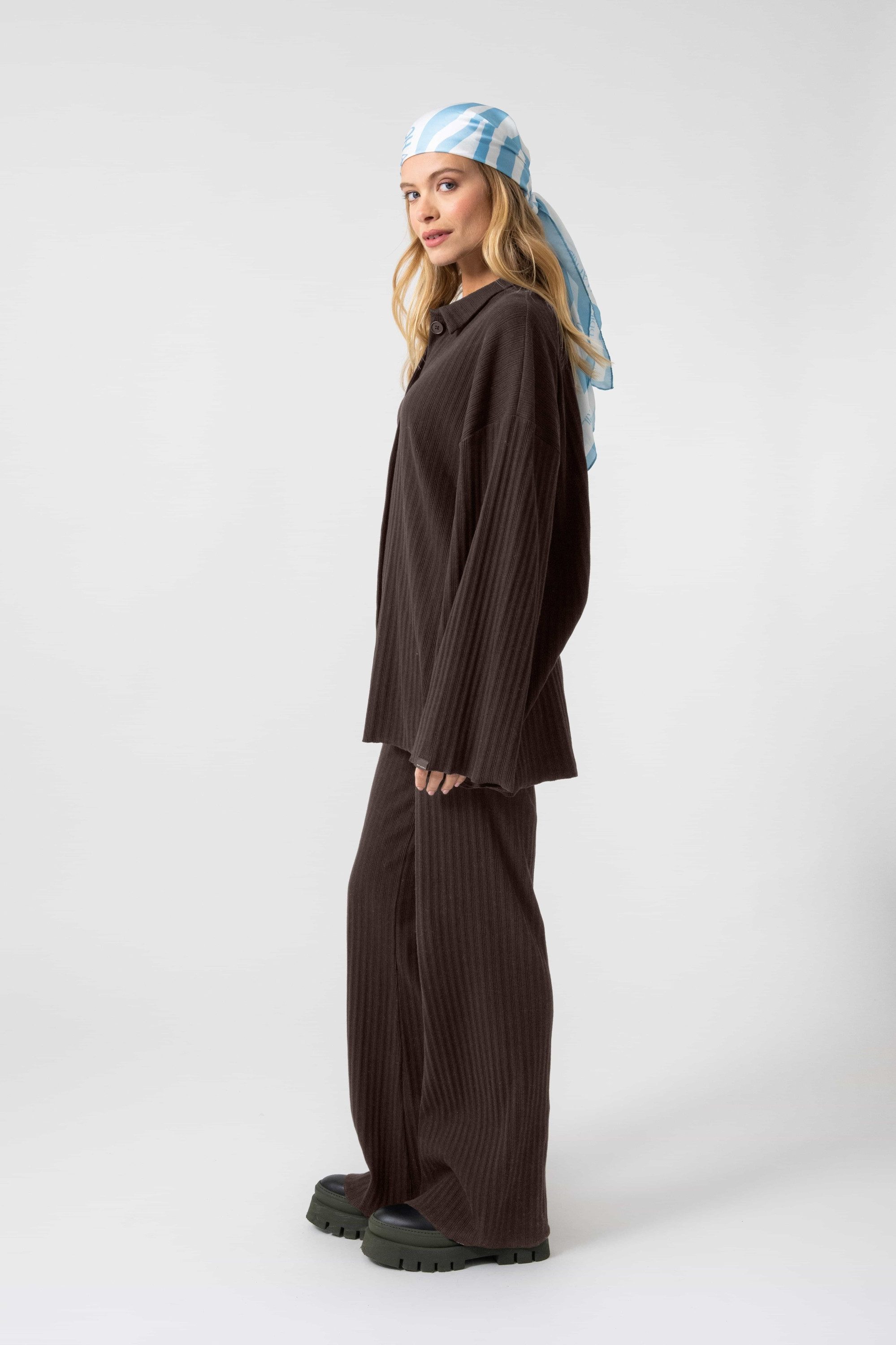 OH APRIL 5-Pocket-Hose Lyle Flared Pants