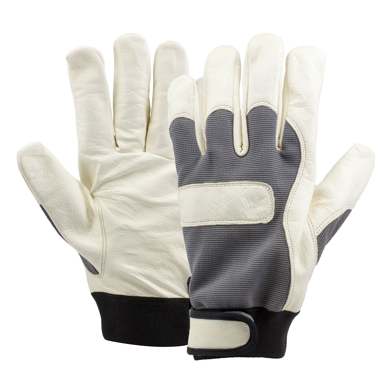 Leder-Arbeitshandschuhe Good Stone Handschuhe Ziegenleder