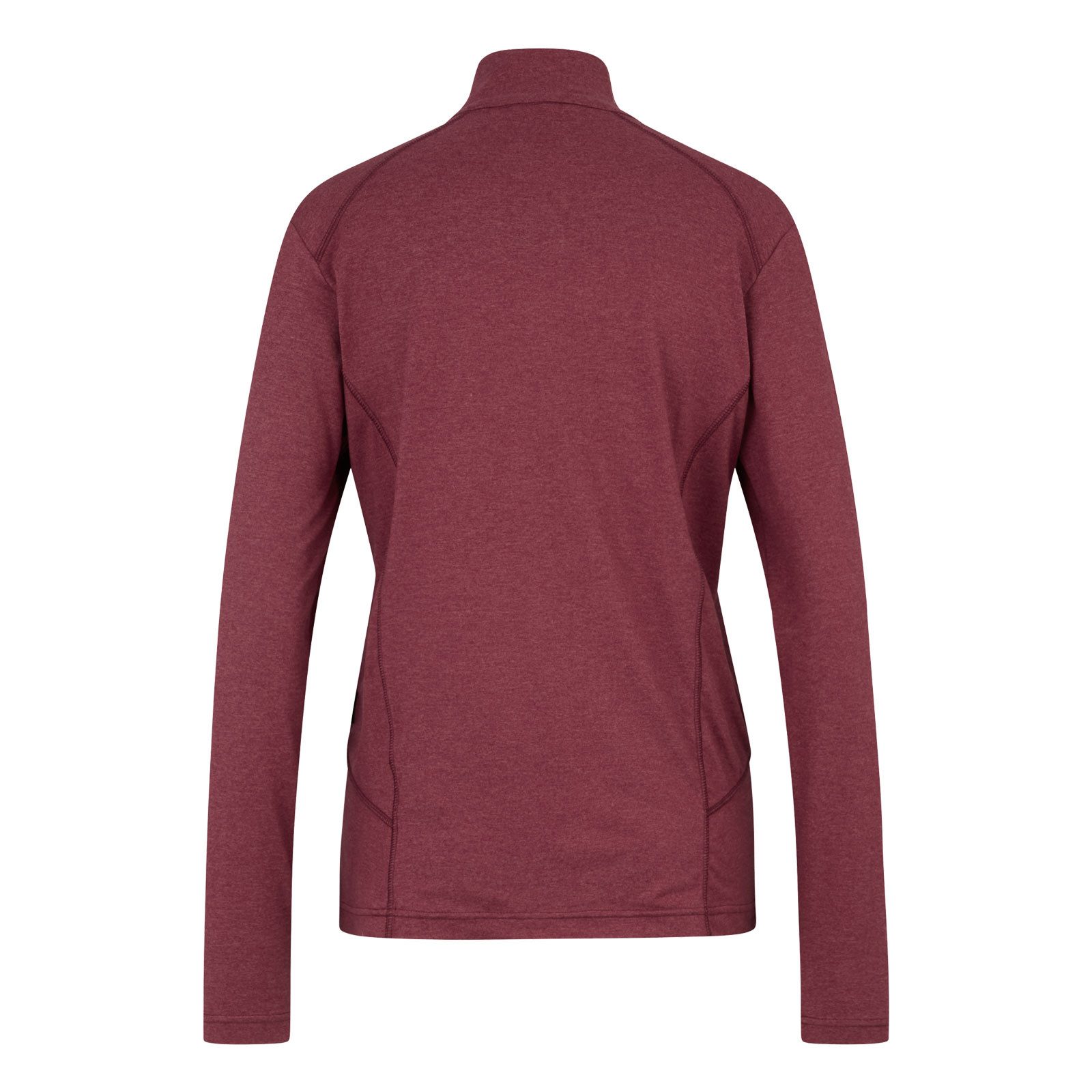 Ziener Stehkragenpullover Midlayer Jenita Lady mit halbem Reißverschluss