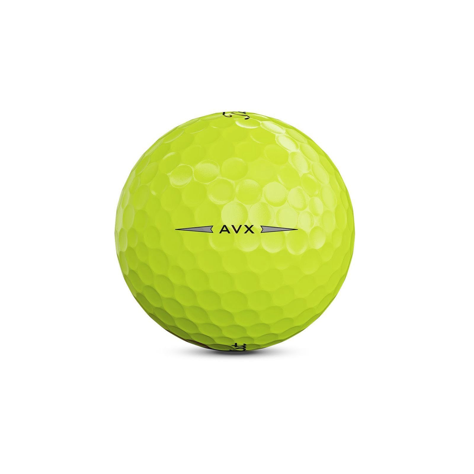 Titleist AVX Kernformulierung,High-Flex-Mantelschicht Golfball Titleist Stück, 12 Gelb Golfbälle Neue