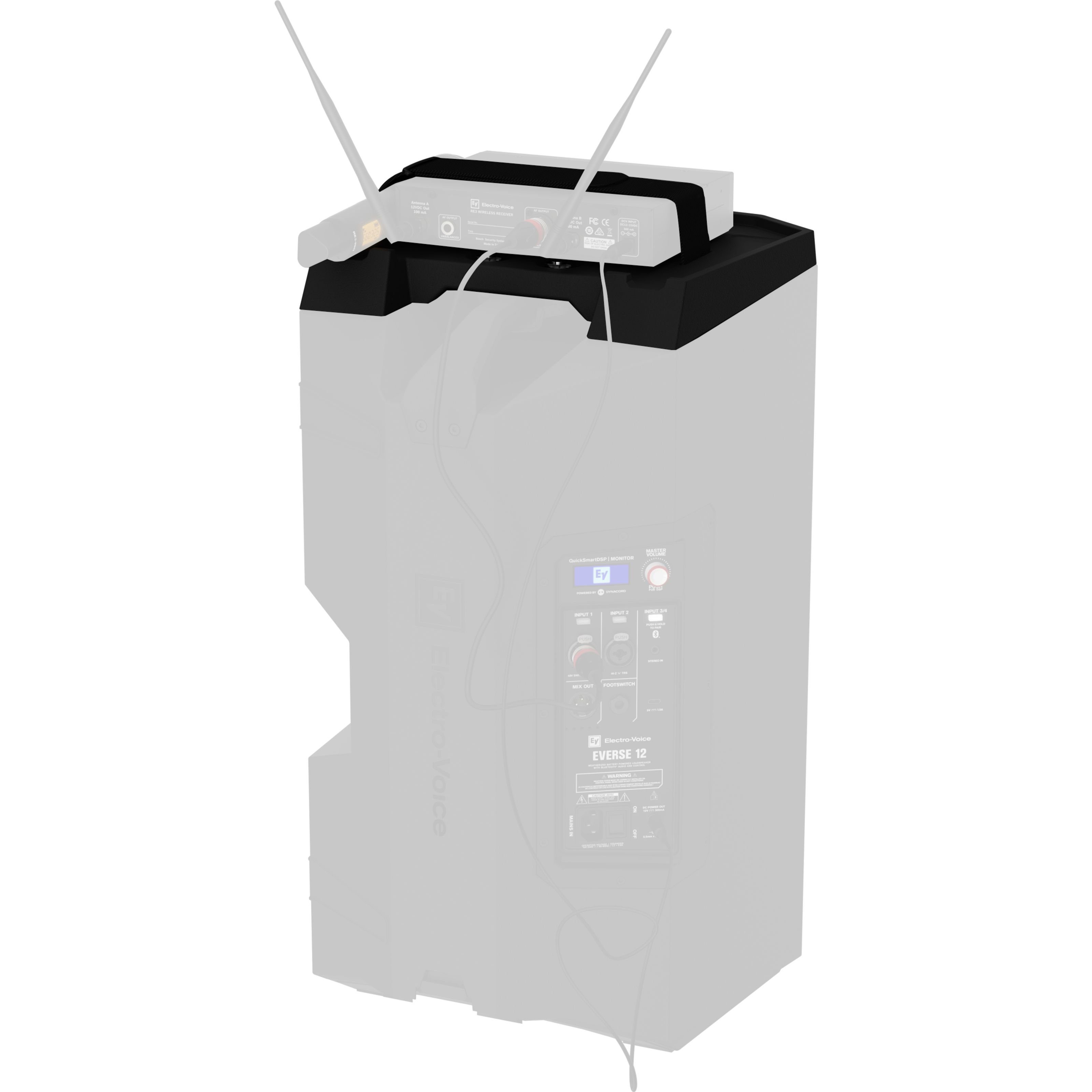 Electro Voice Mikrofon-Halterung, (Sendeanlagen, Zubehör, EVERSE 12 TRAY - Zubehör für Drahtlose Sendeanlagen)