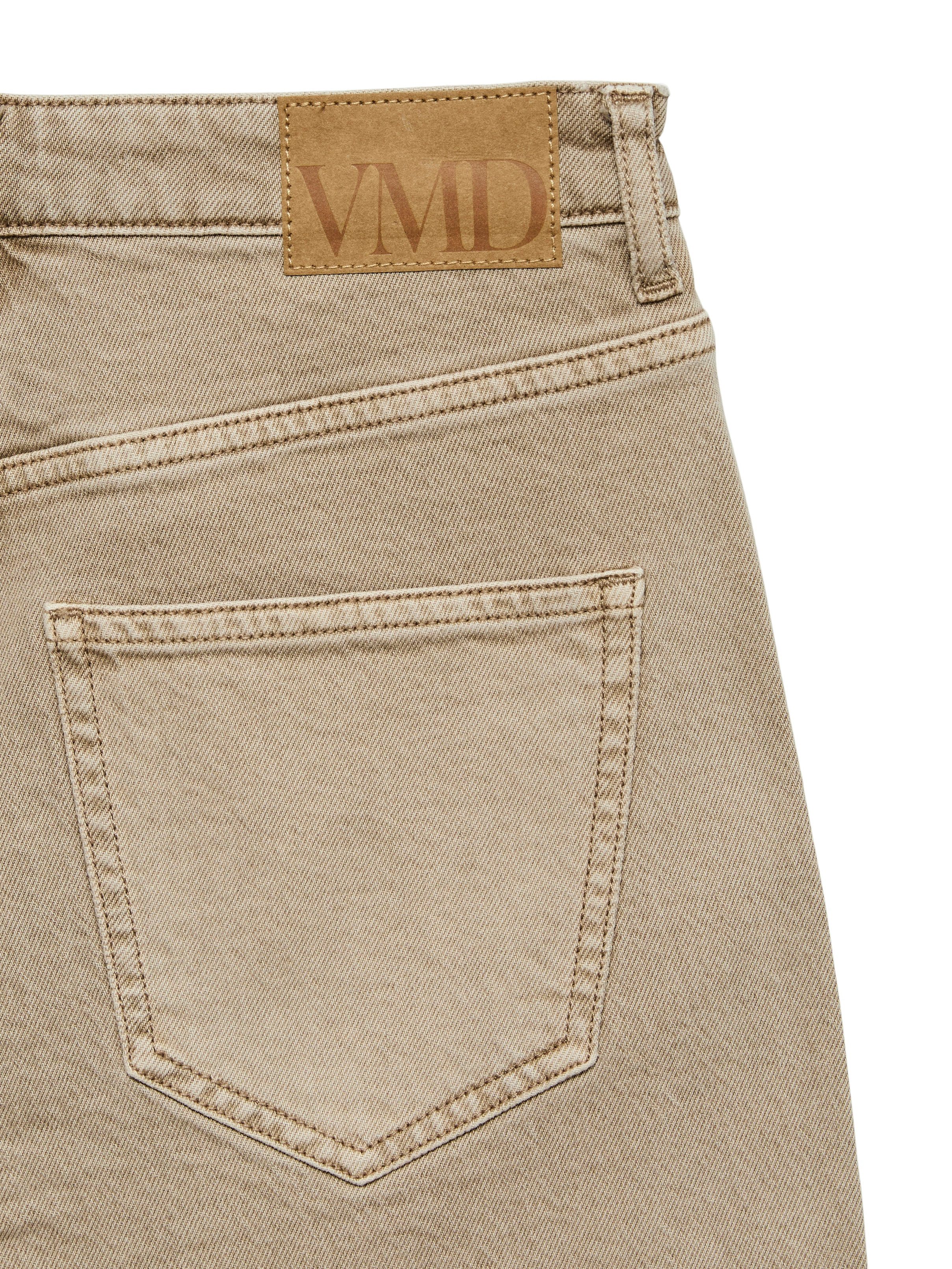 Vero Moda High-waist-Jeans VMTESSA HR WIDE JEANS COLOR GA NOOS mit Eingrifftaschen