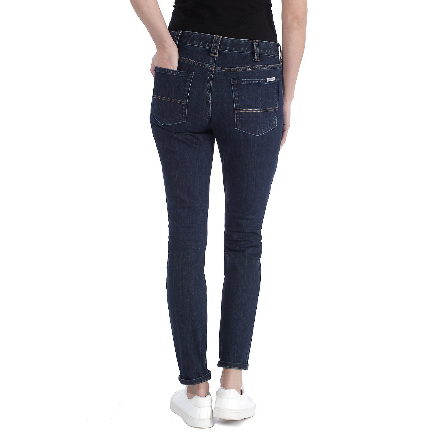 Carhartt Slim-fit-Jeans Layton für Damen, Skinny-Fit, Stretch-Komfort, Robust Modern & Feminin