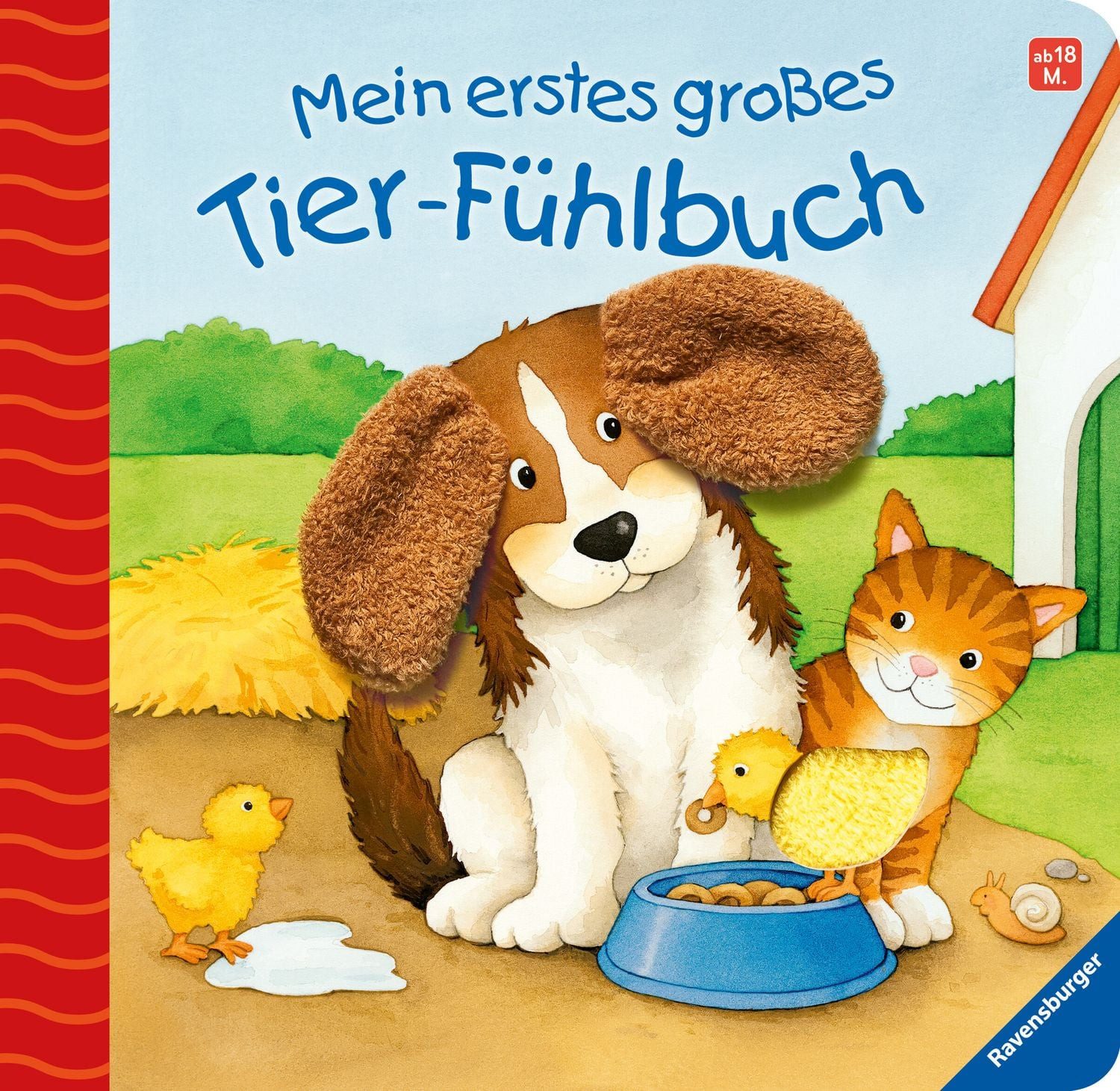 Mein erstes großes Tier-Fühlbuch / Sandra Grimm