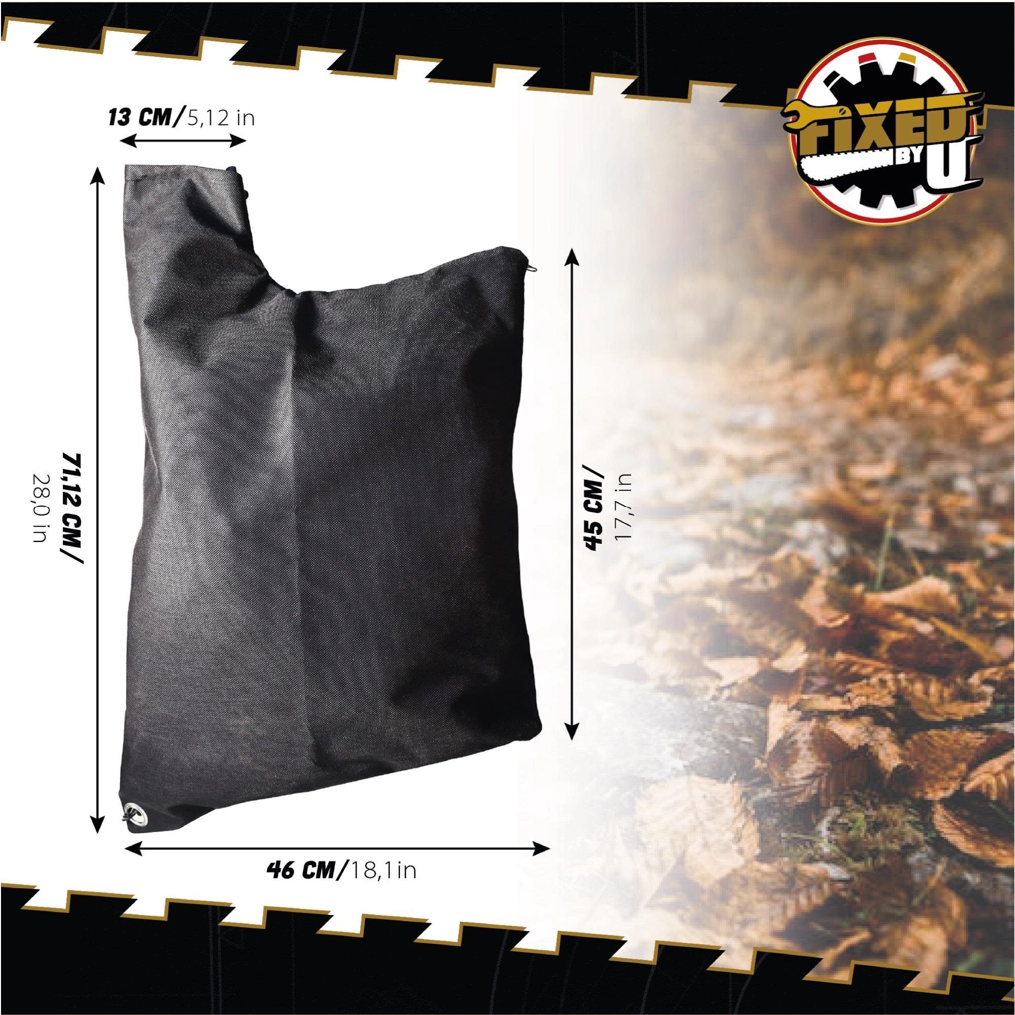 FixedByU Fangsack Universal Fangsack, für die meisten Laubsauger passend