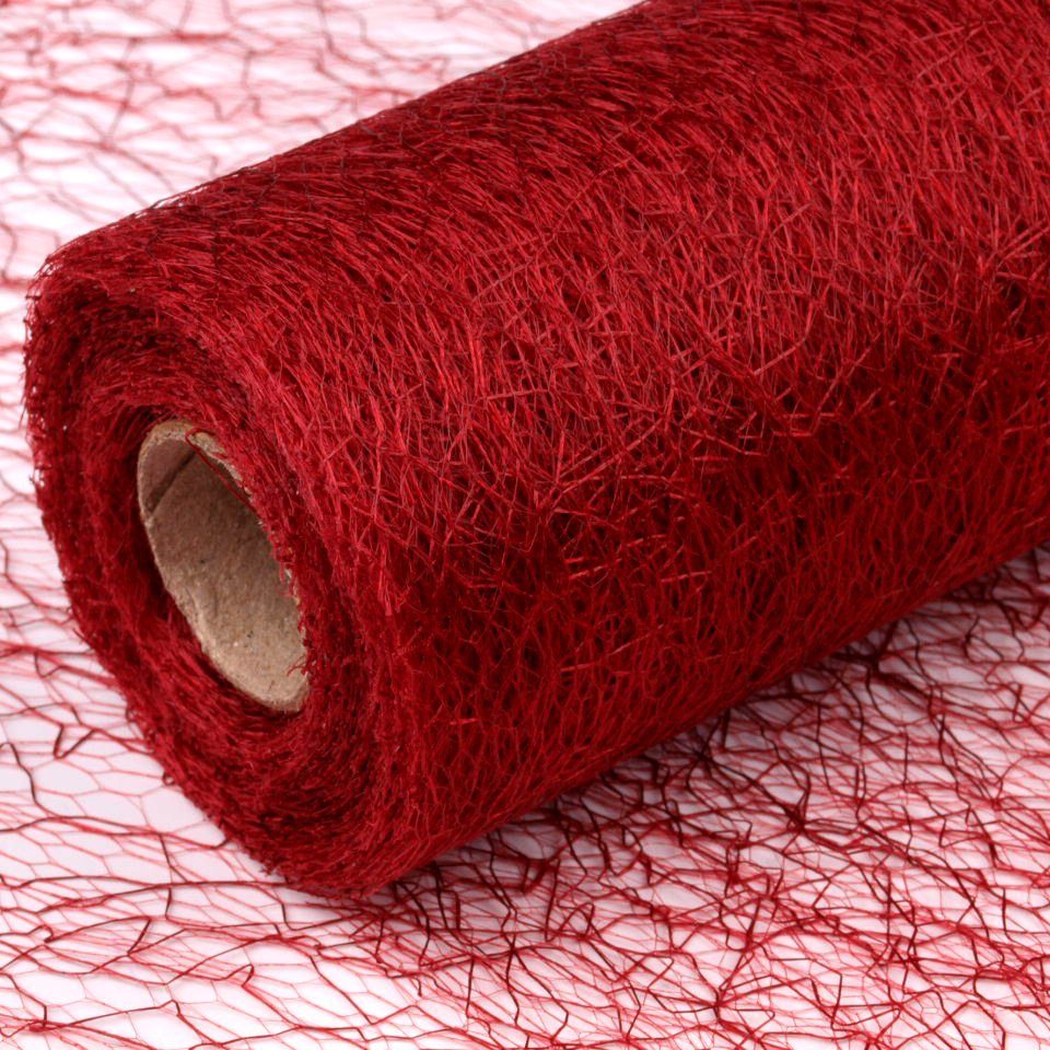 Schnoschi Tischläufer Dekostoff Rolle 9 m x 30 cm, Dekonetz, Tischband, Netzstoff, Textil-Netzgewebe