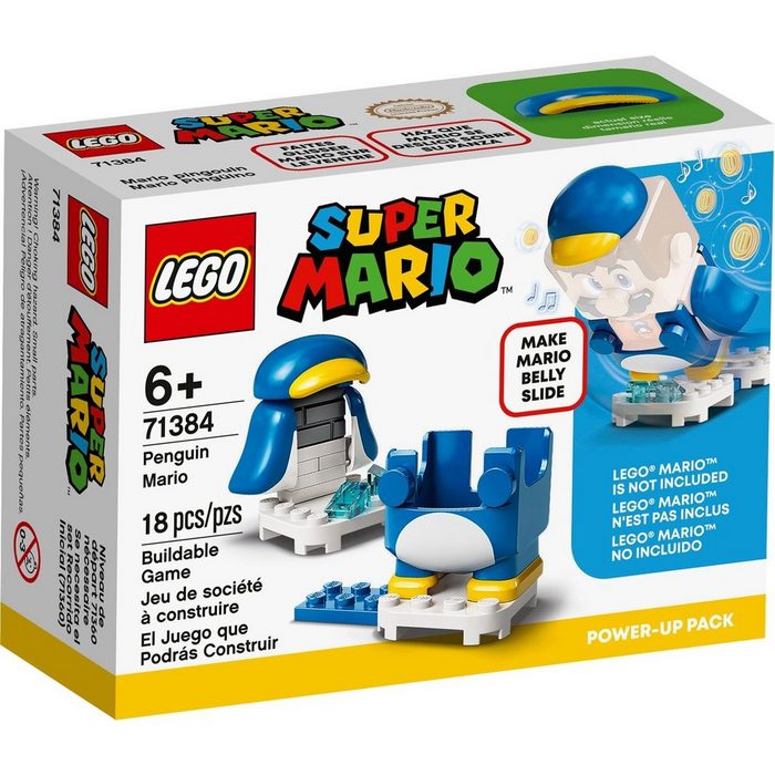 LEGO® Konstruktionsspielsteine LEGO® Super Mario™ - Penguin Mario (Set 18 St)
