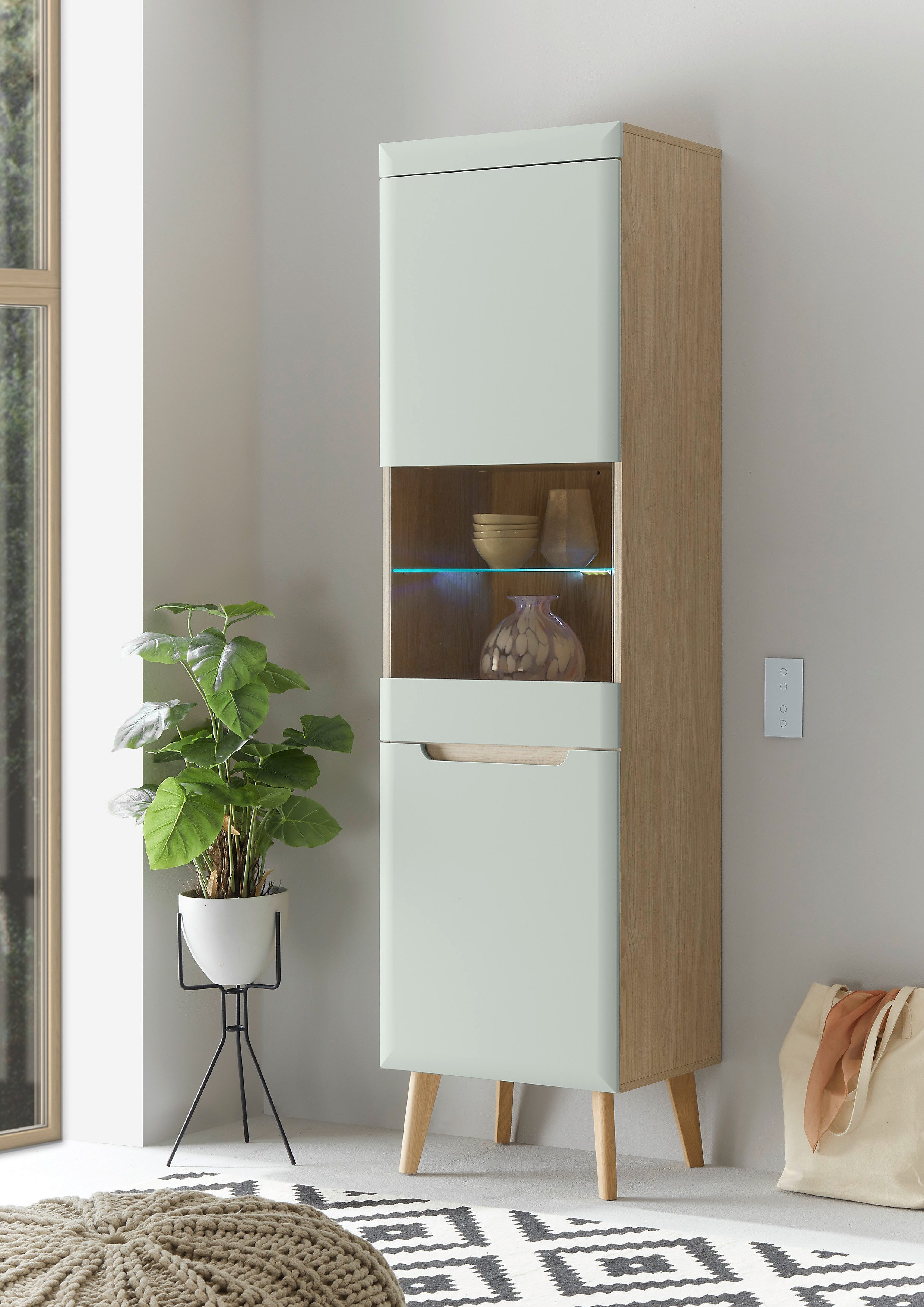 INOSIGN Vitrine Torge, Hochschrank, Glasvitrine, Standvitrine, günstig online kaufen
