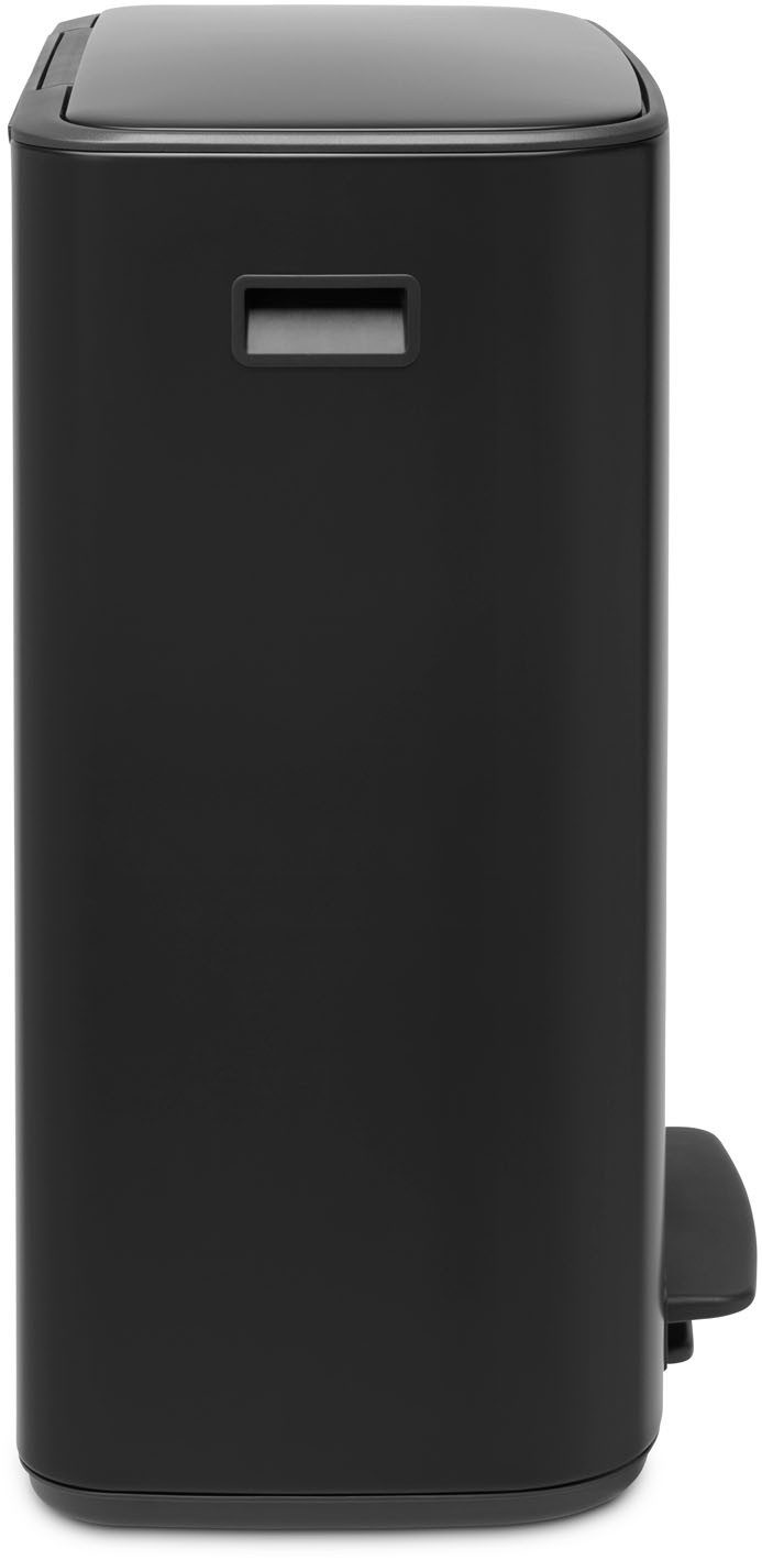 Brabantia Mülleimer Bo Treteimer, 2 x 30L, sanft schließender Deckel, mit leichter Pedalbedienung