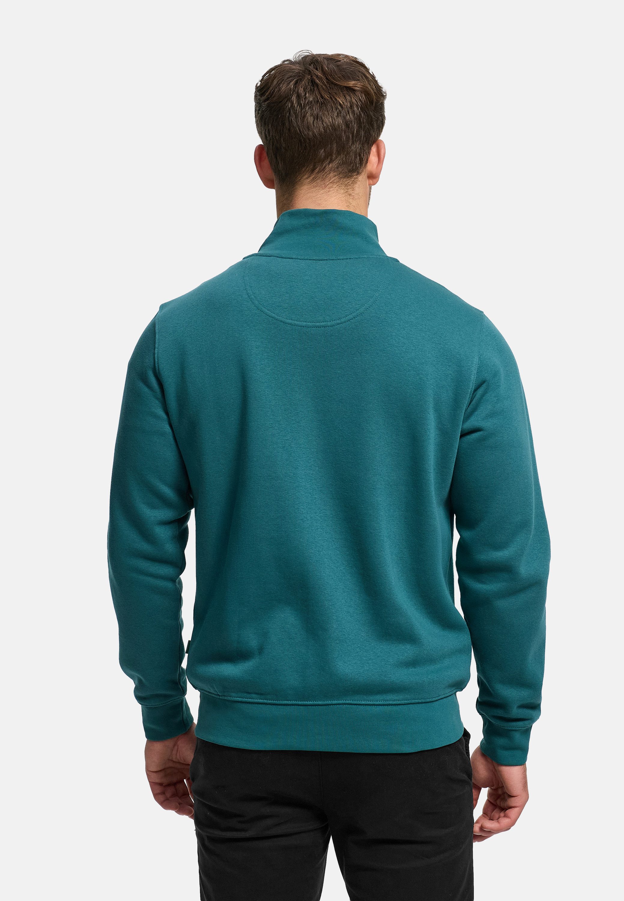Kronstadt Sweatjacke Herren KSLars Herrenjacke Reißverschluss mit dezentem Logoprint auf der Brust