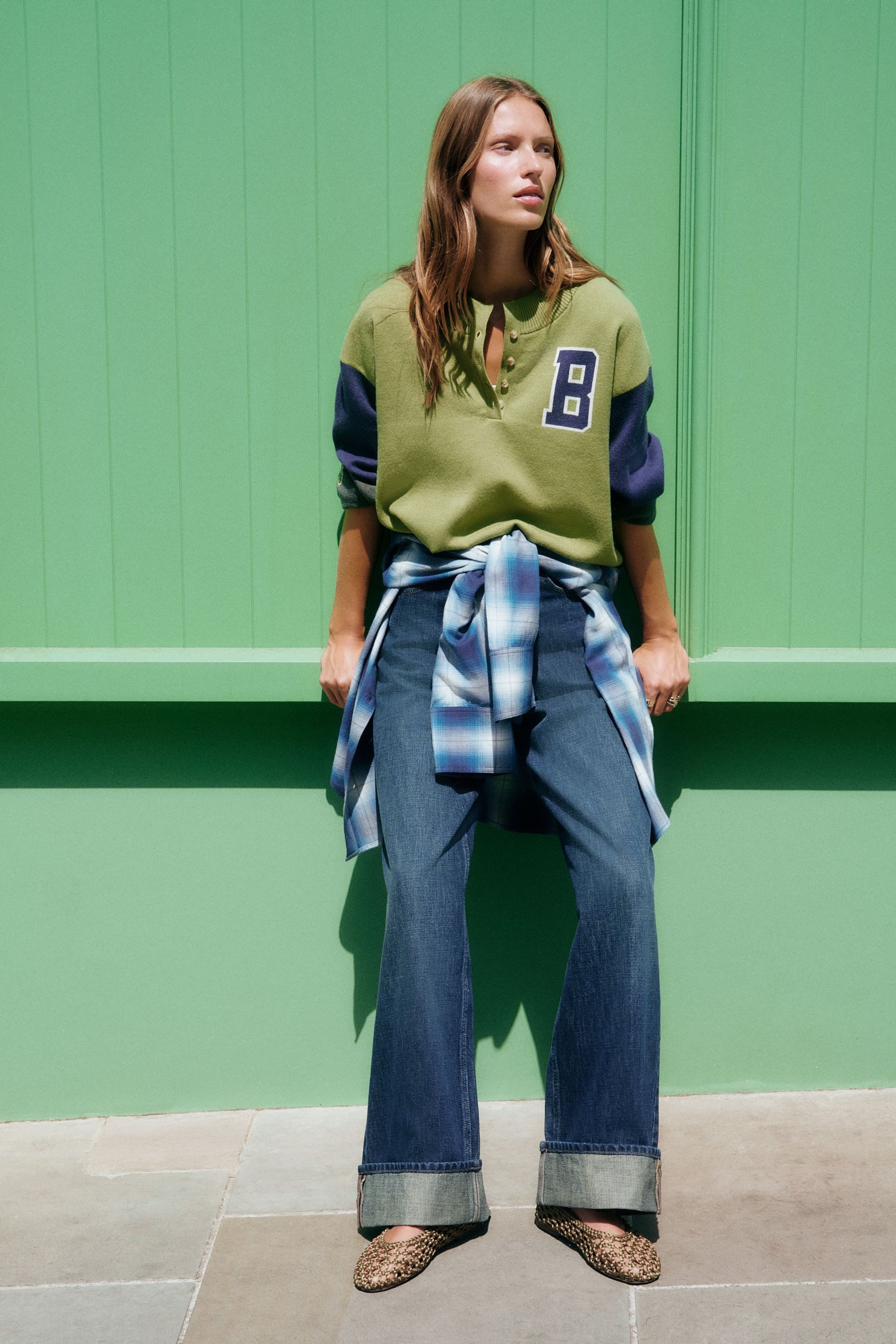 Next Boyfriend-Jeans Boyfriend-Jeans mit Umschlag, Kurzgröße (1-tlg) – Bild 4 von 5