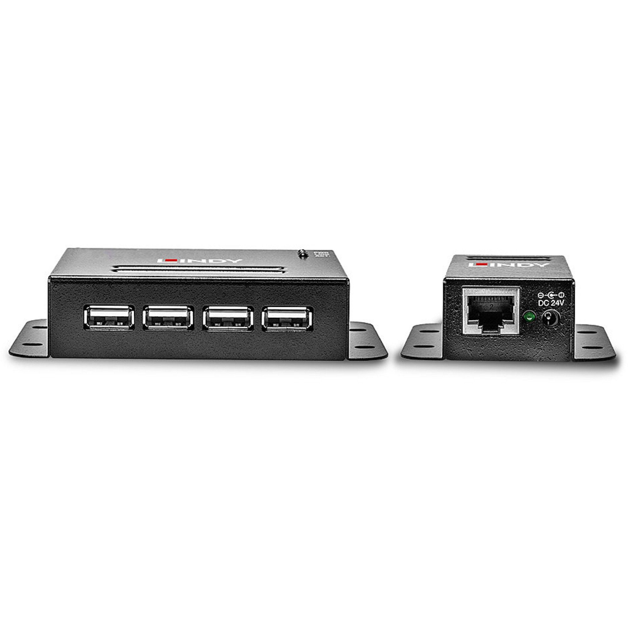 Lindy Lindy 50m 4 Port USB 2.0 Cat.6 Extender, Computer-Adapter