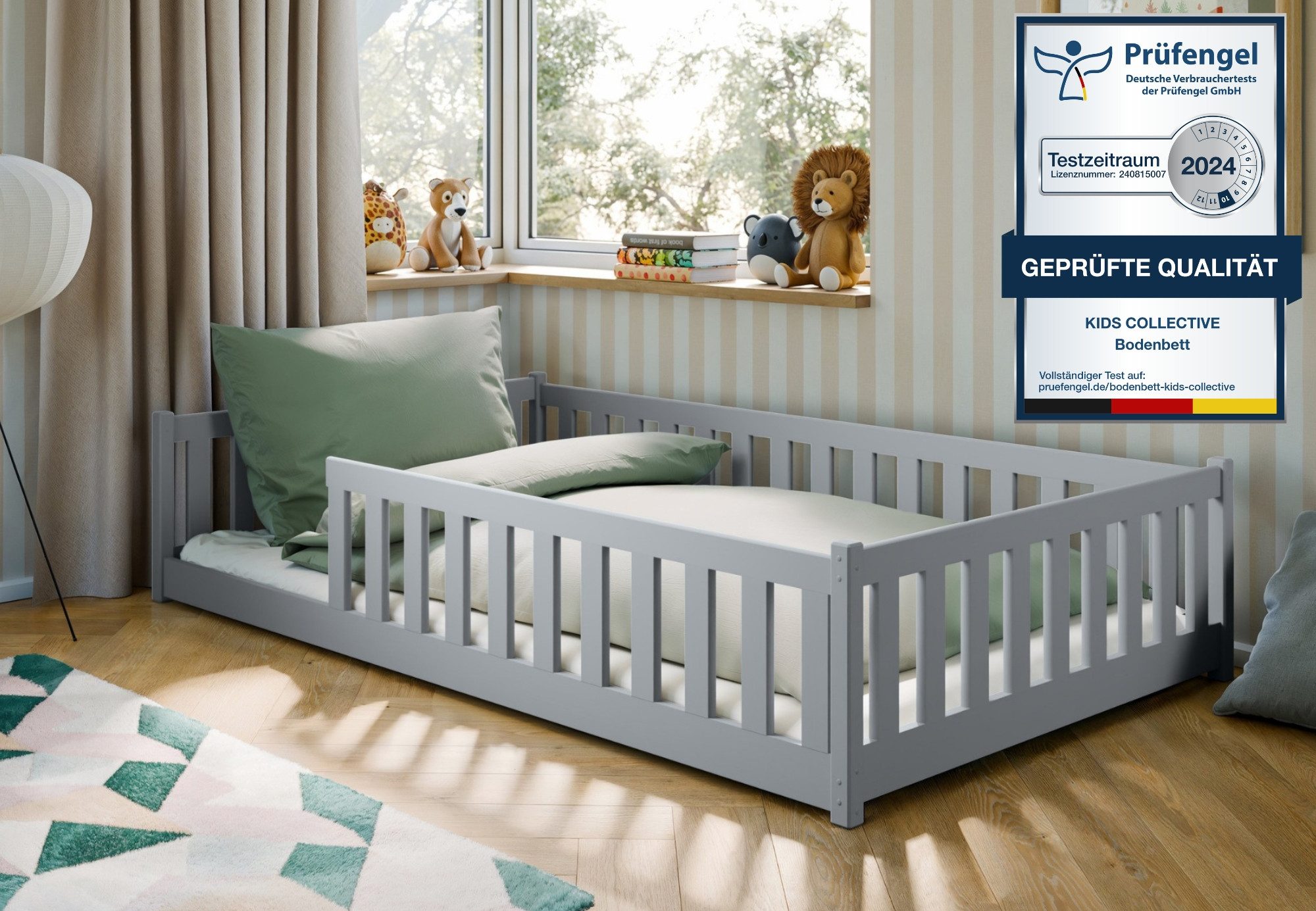Kids Collective Kinderbett Bodenbett Bett mit günstig online kaufen