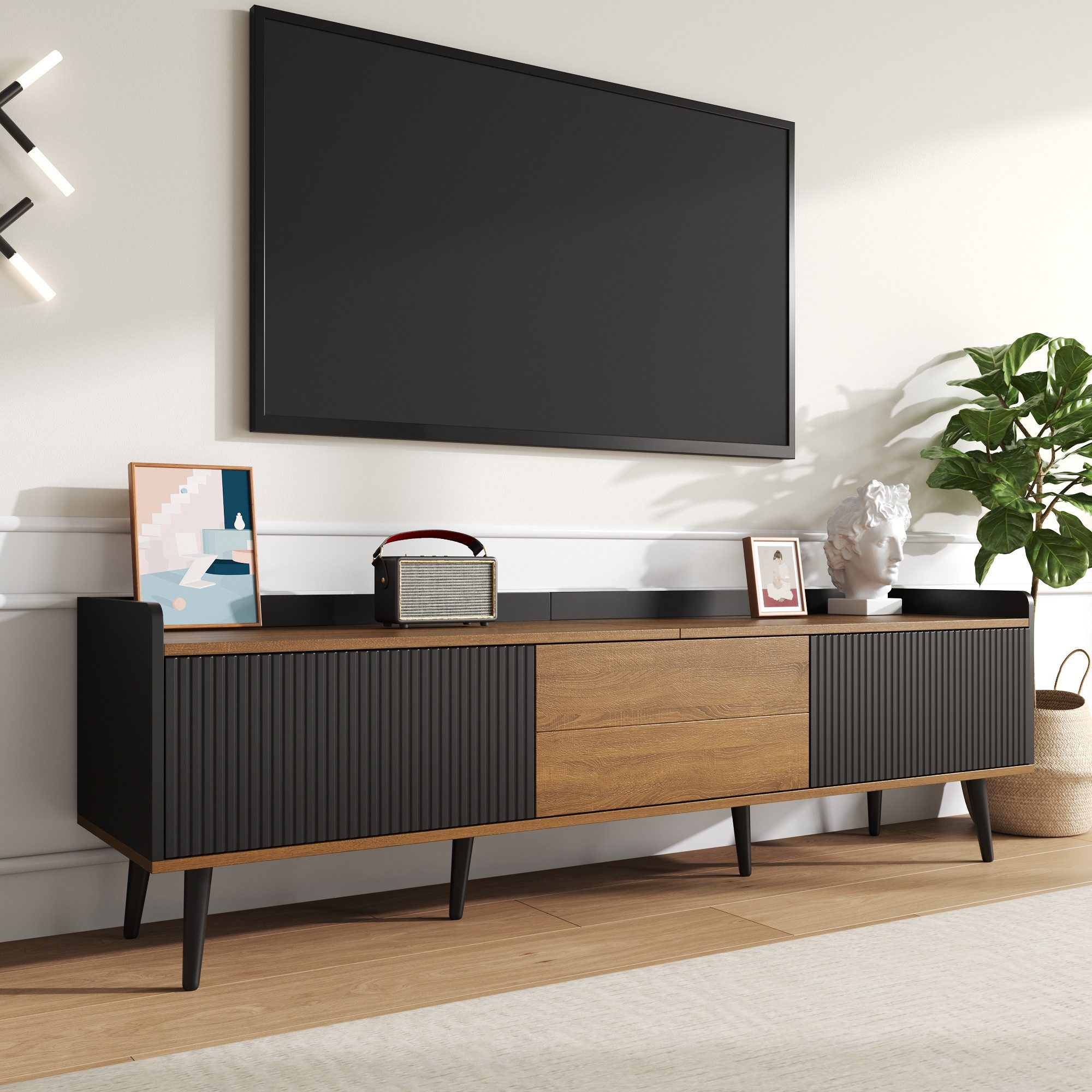 BlingBin TV-Schrank TV-Tisch TV-Ständer Lowboard Fernsehtisch günstig online kaufen