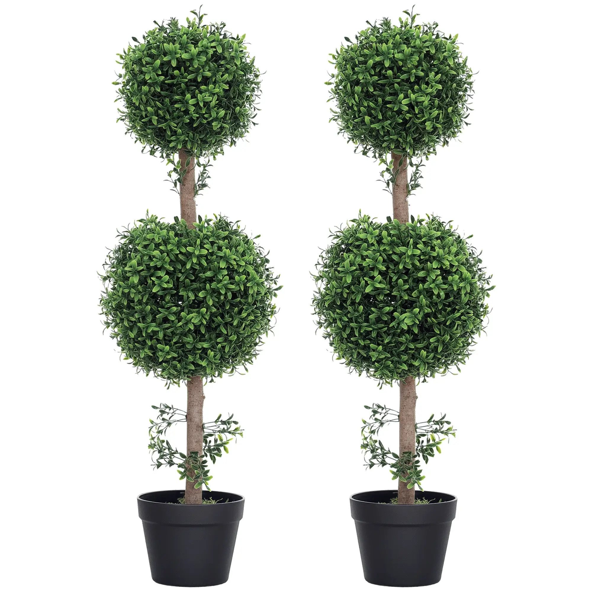 Kunstbaum 2er-Set Kunstpflanzen, Künstliche Pflanzen im günstig online kaufen
