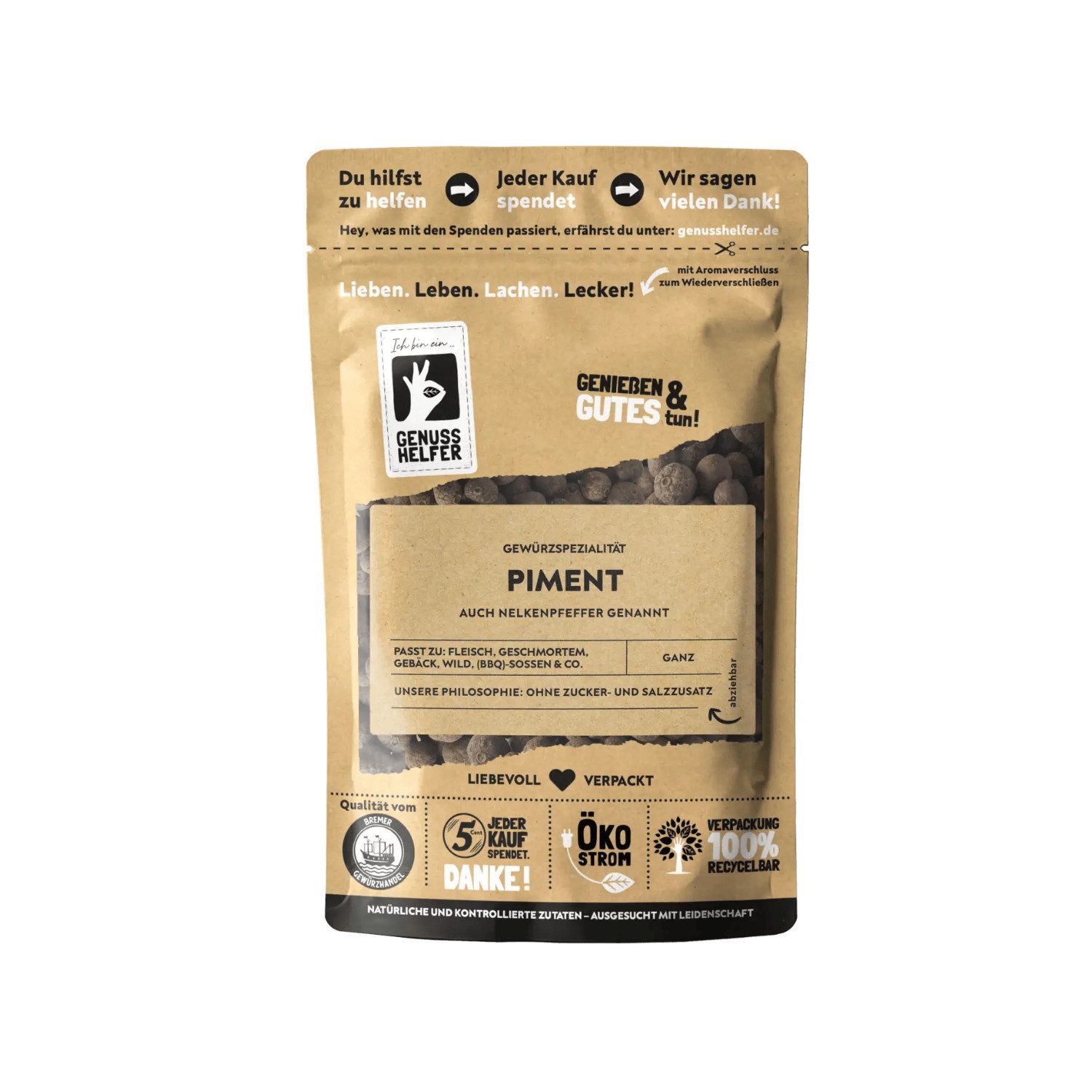 Bremer Gewürzhandel Gewürz Piment, ganz, 50 g