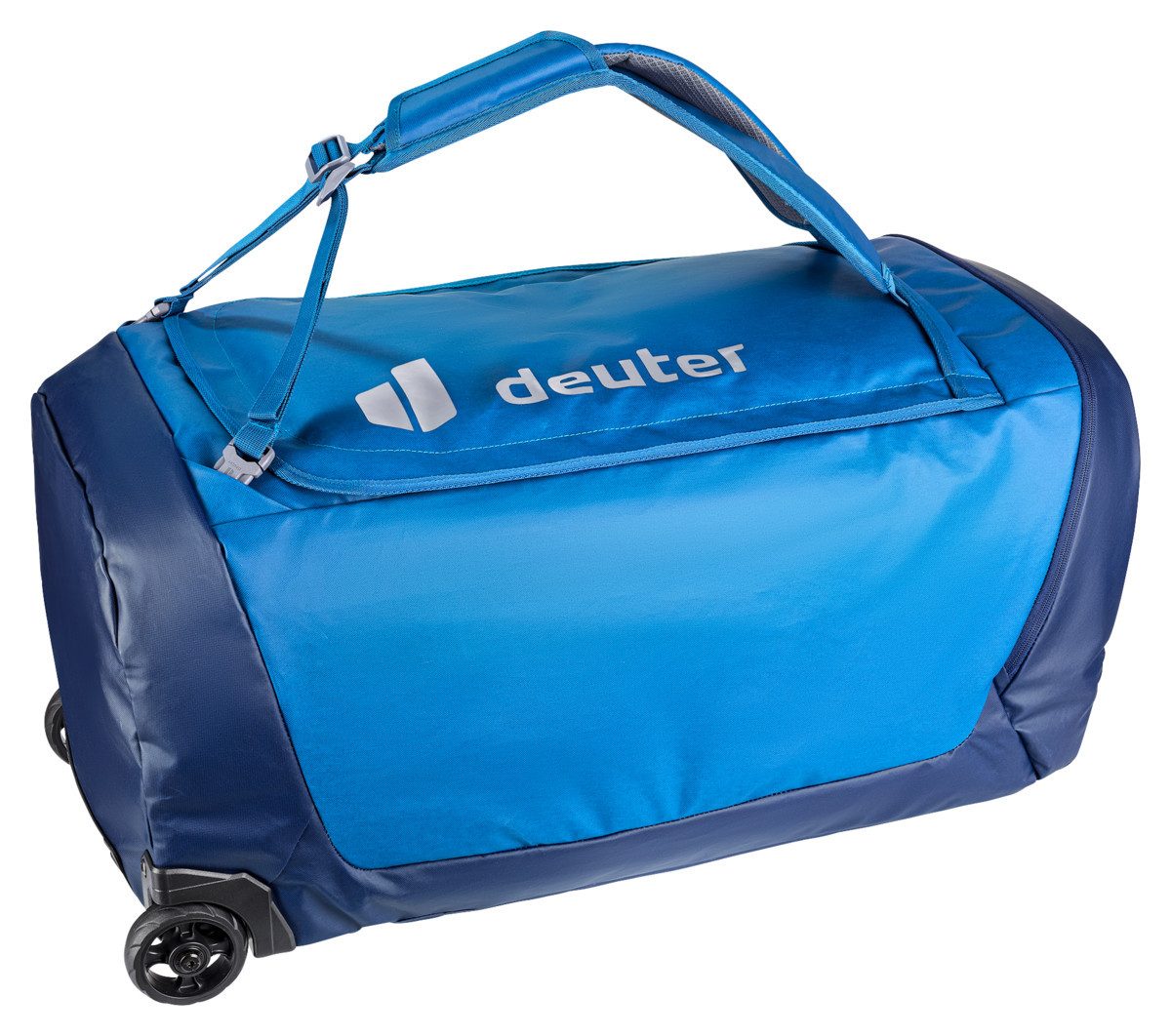 deuter Sporttasche DUFFEL PRO ROLLER 90 L (1-tlg), mit 90 Litern Volumen, zusammenfaltbar, wasserabweisend, rollbar