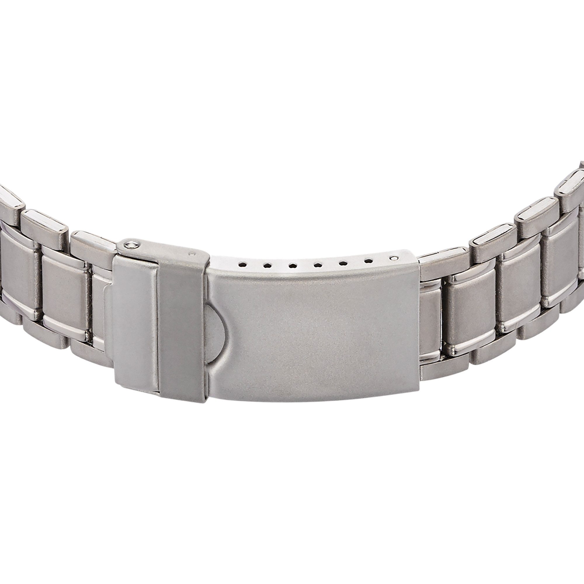 QUALITY TIME Funk-Multifunktionsuhr QGT-11365-56M, Armbanduhr, Solar, Herrenuhr, analog, digital, automatischer Kalender