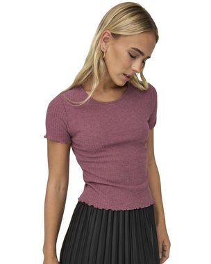 ONLY T-Shirt Basic Ripp Top im Doppelpack