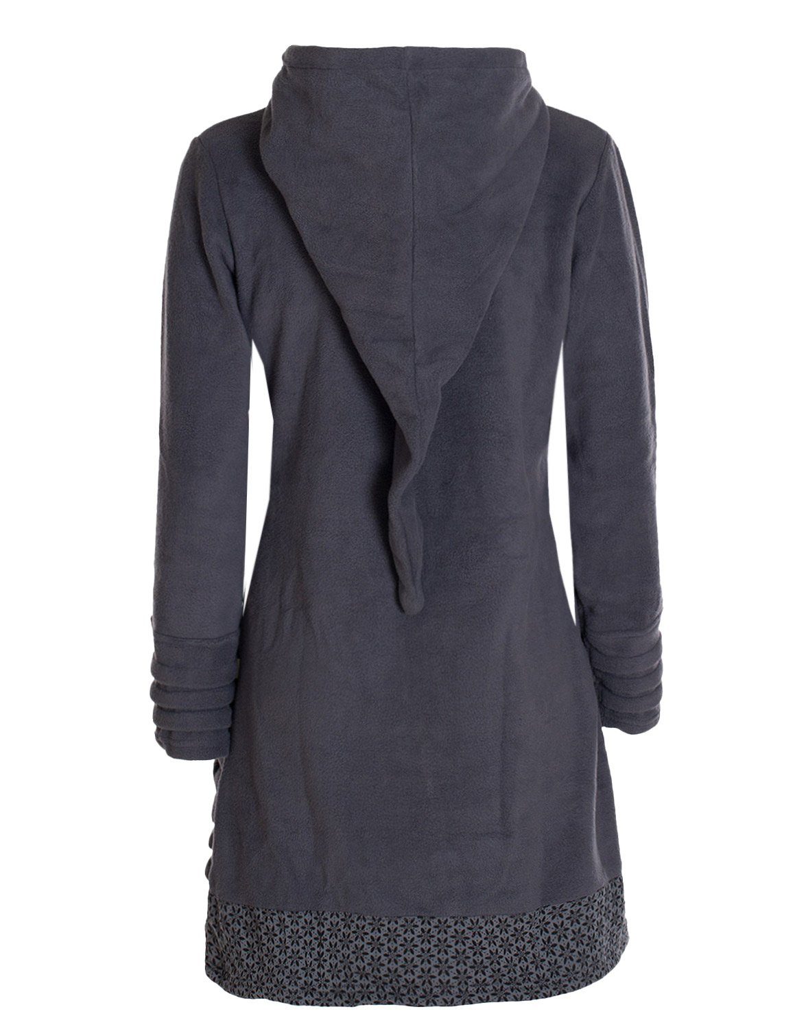 Vishes Kurzmantel Lange Fleecejacke Hippiemantel Übergangsjacke günstig online kaufen
