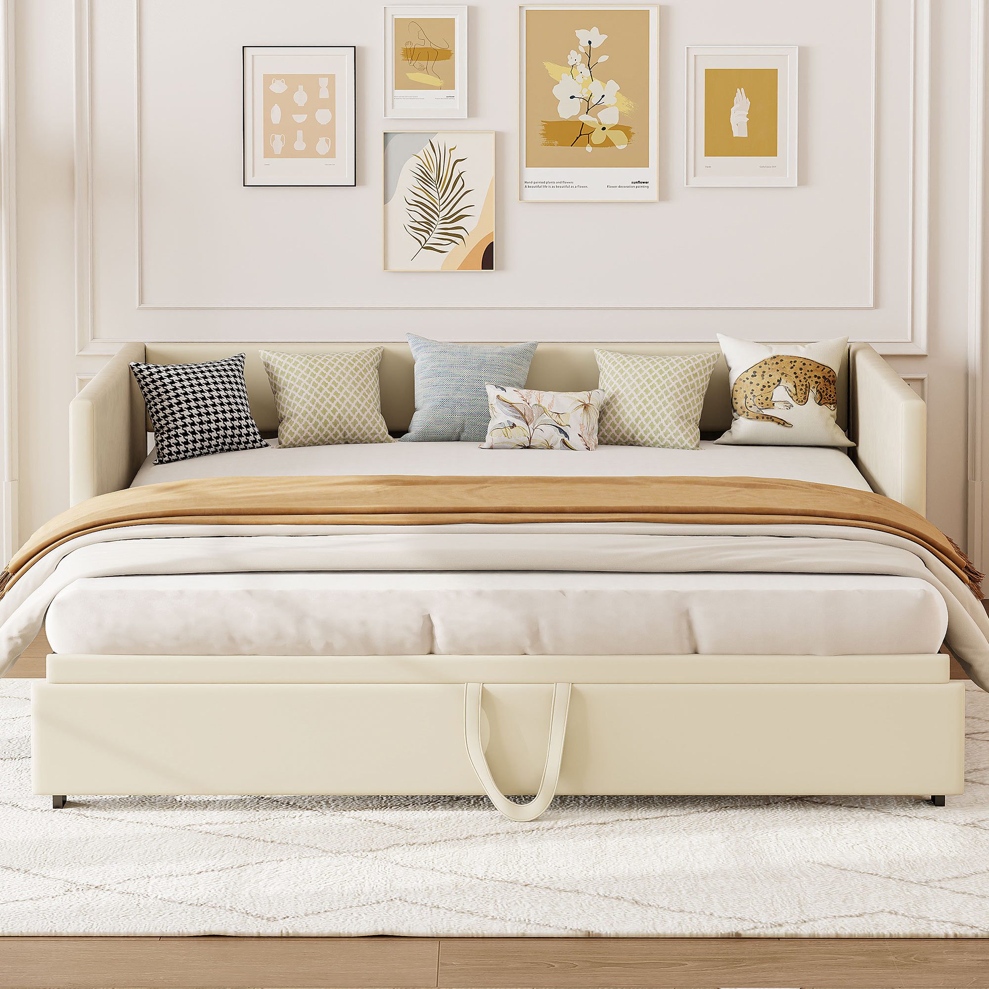 NMCXXO Polsterbett Polsterbett mit Schlafsofa-Funktion – günstig online kaufen