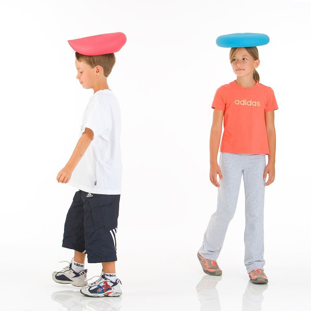 Togu Balancetrainer Dynair Ballkissen Kids, 30 cm, Oberfläche samtig, ohne Noppen