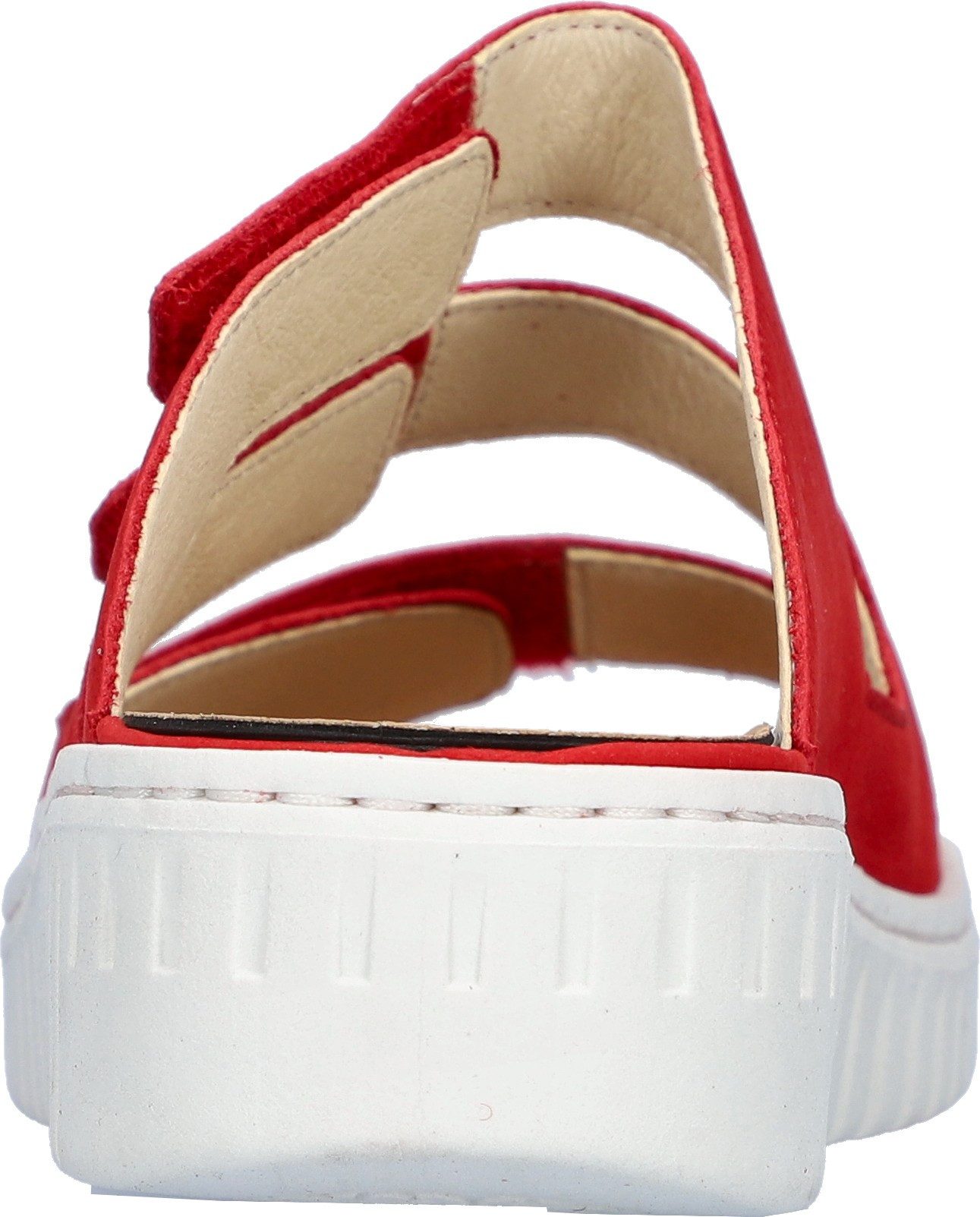 Waldläufer H-WILLOW Pantolette Sommerschuh, Hausschuh, Keilabsatz, mit Korkfußbett, H-Weite
