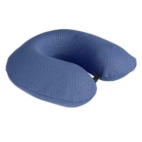 Komfortec Reisekissen Memory Schaum Nackenhörnchen, 1-tlg., U-Form Memory Foam Travel Pillow, OEKO-TEX-zertifiziertes Orthopädisch Nackenkissen Reisekissen