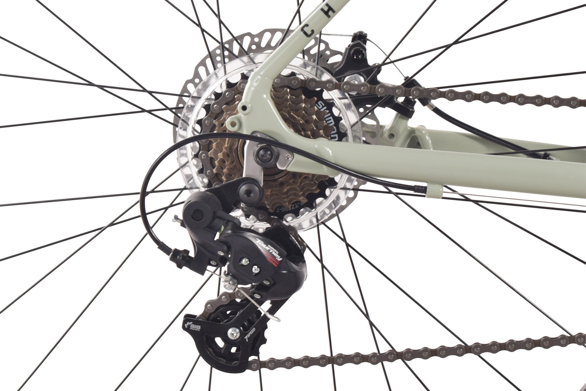 CHILLIZ Gravel Bike CHILLIZ Gravel Bike 28 inch GL.01 grey 14-speed Shimano gears, 57 cm frame size, 28" wheels, 700x35c tires, rigid fork