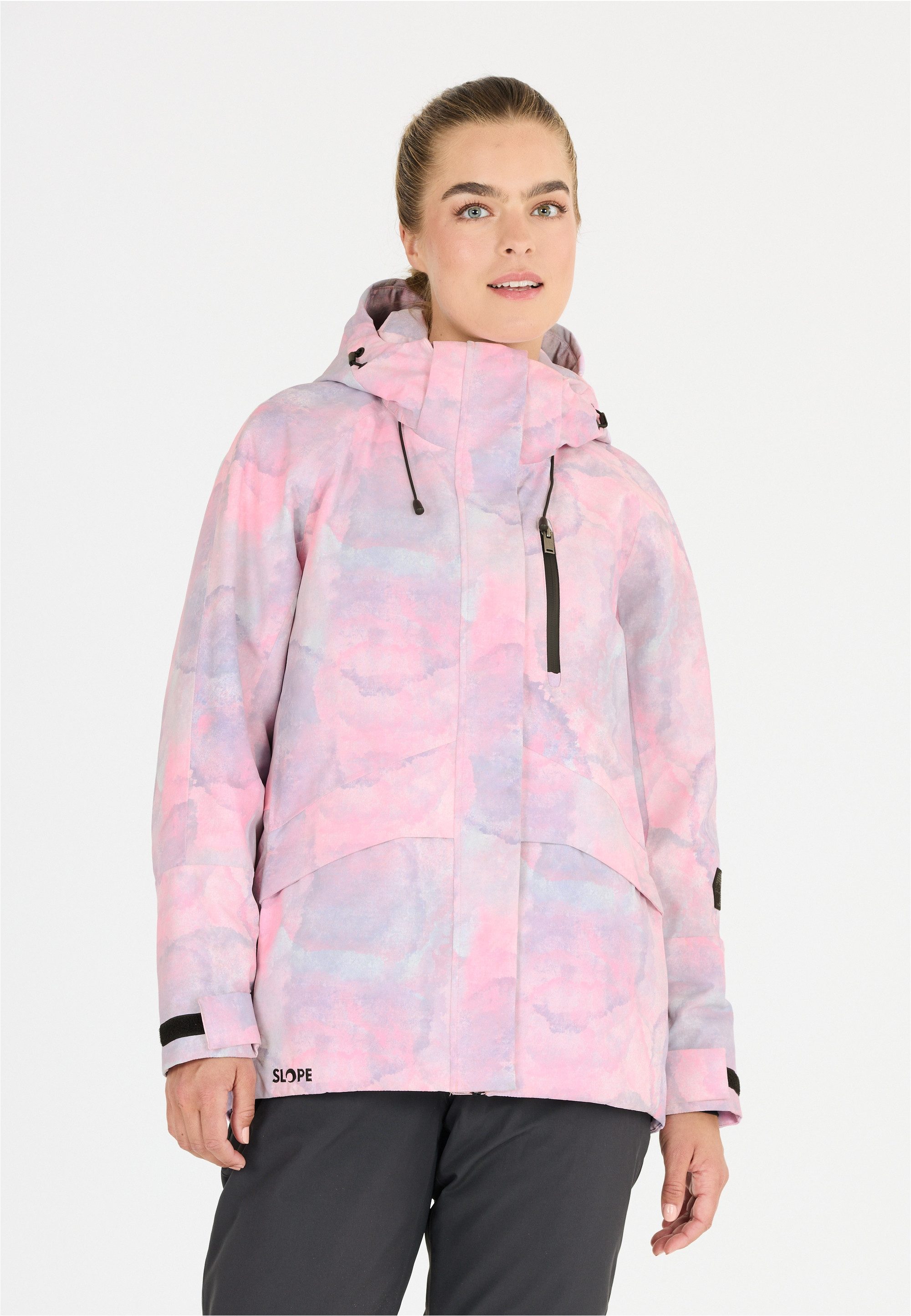 SLOPE Skijacke Kenai mit All-Over-Print und Top Ausstattung günstig online kaufen