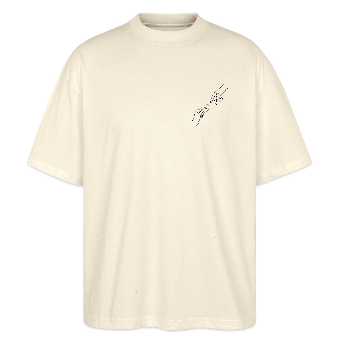 Spreadshirt T-Shirt Die Drei Fragezeichen Vierte Detektivin Visitenkarte Oversize Unisex T (1-tlg)