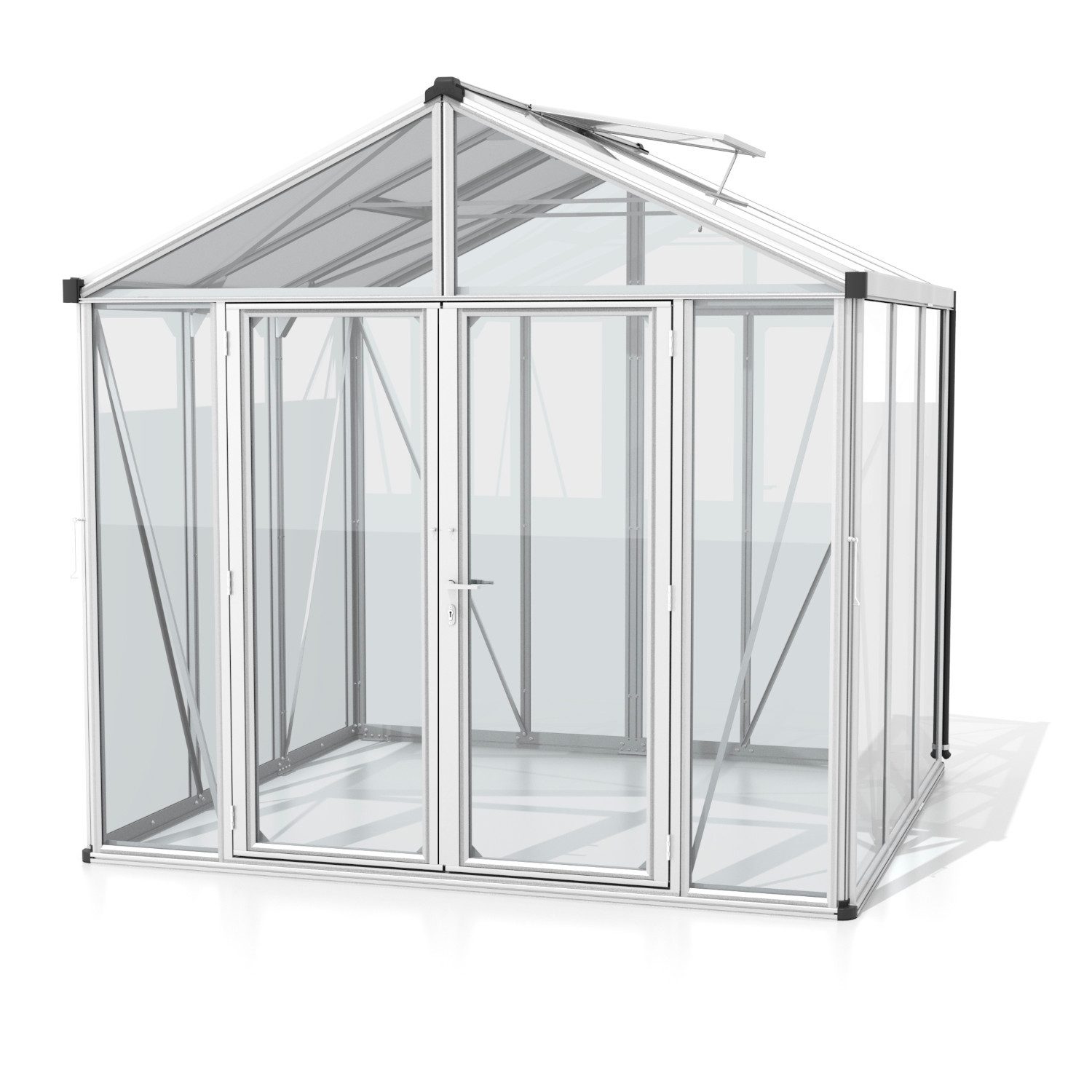 Vitavia Gewächshaus Zeus Comfort 6200, 3,00 mm Wandstärke silberfarben | Rabatt: 27% Vitavia Gewächshaus Zeus Comfort 6200, 3,00 mm Wandstärke silberfarben | Rabatt: 27%