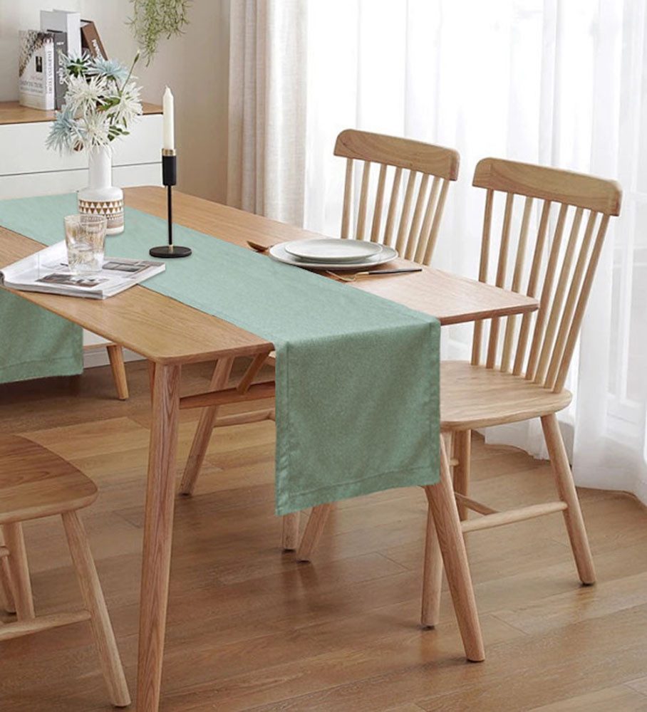 OTTO home Tischläufer Sebastien (1-tlg), 40x140, Leinenoptik, Tischdekoration, Tischläufer, Tischband