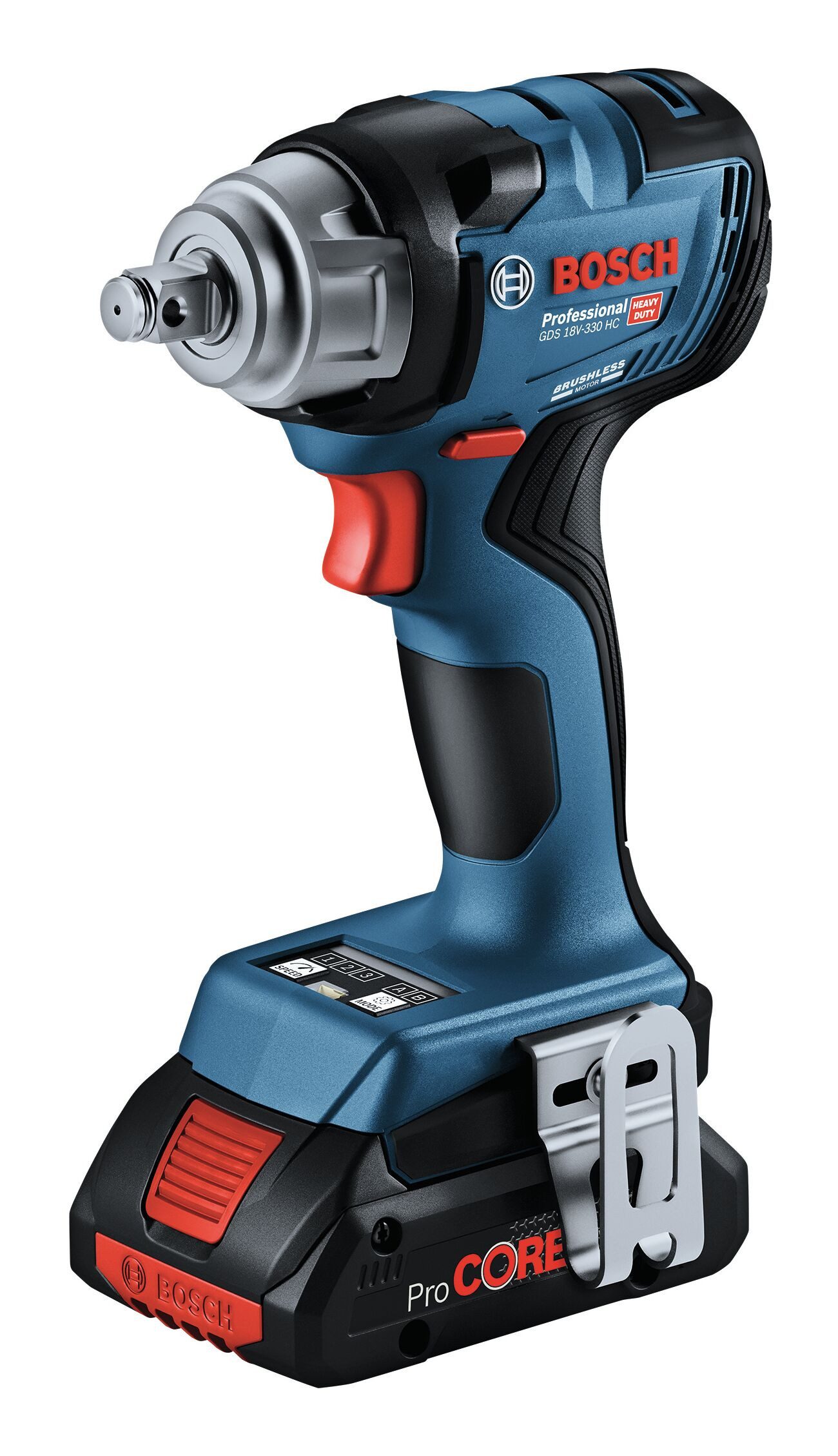 BOSCH Akku-Schlagschrauber GDS 18V-330 HC, 330 Nm, Drehschlagschrauber Ohne Akku - in L-BOXX 136