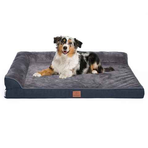 Warenhammer Tierbett Orthopädisches Premium Hundebett, flauschig weich, Abnehmbar,Waschbar, verschiedene Grössen