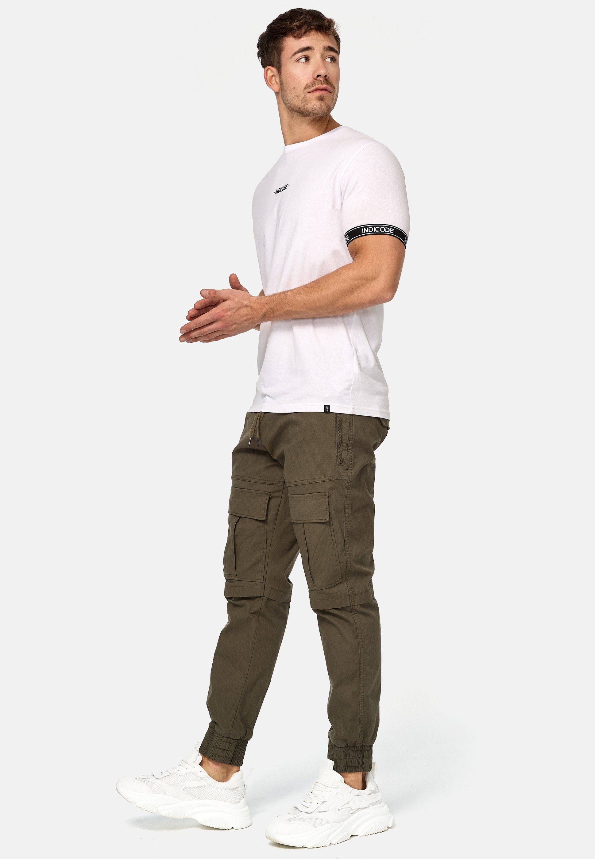 Indicode Cargohose Herren Dennis Cargo Hose Herrenhose