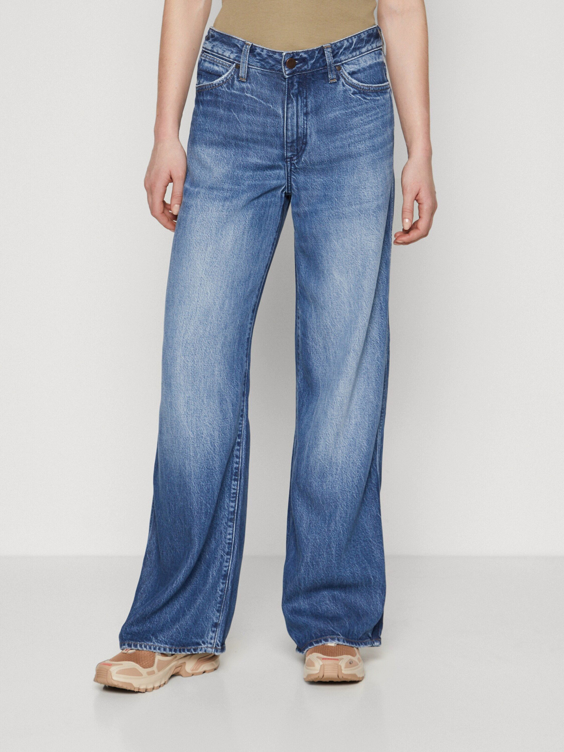 Wrangler Weite Jeans WORLD WIDE (1-tlg) Plain/ohne Details