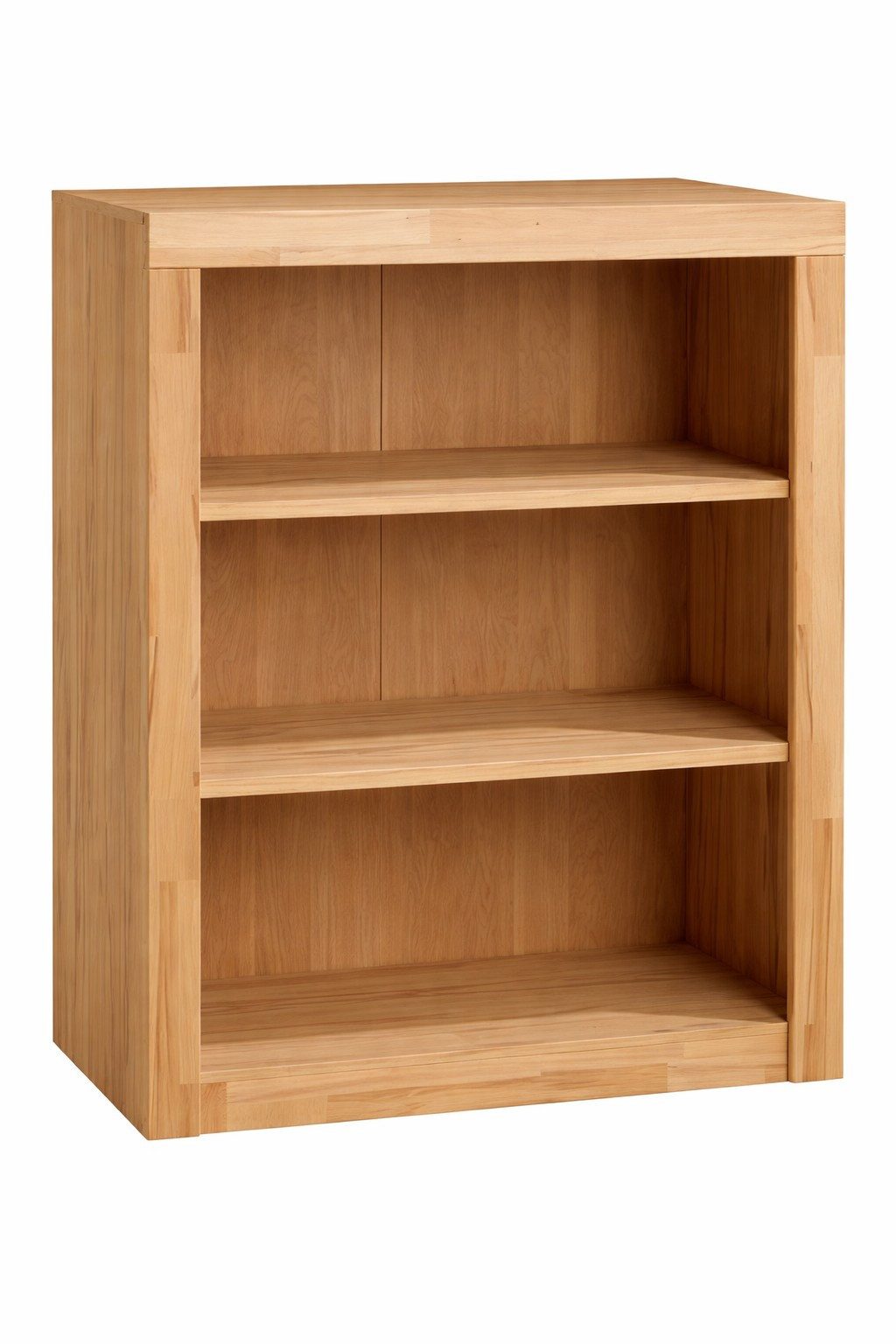 bv-vertrieb Standregal Standregal 90/42/112 Büroregal Kernbuche teilmassiv Bücherregal #1416