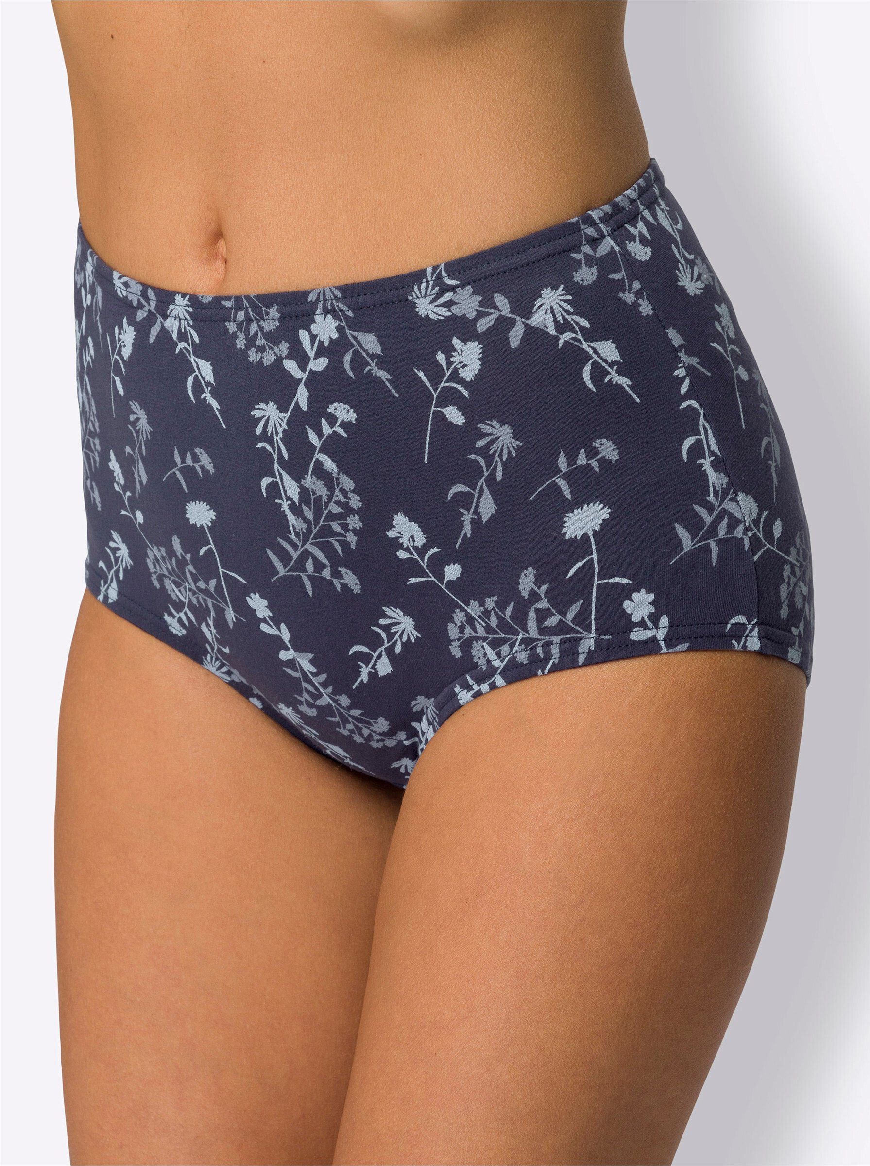 weiß + marine + eisblau