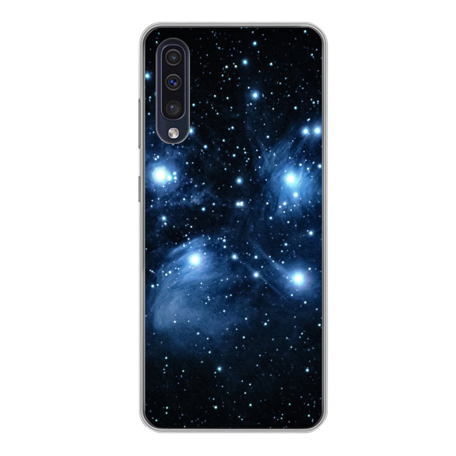 MuchoWow Handyhülle für Samsung Galaxy A50 Universum - Planeten - Sterne - Jungen - Mädche, Smartphone-Bumper, Print, Handy Schutzhülle Dünn