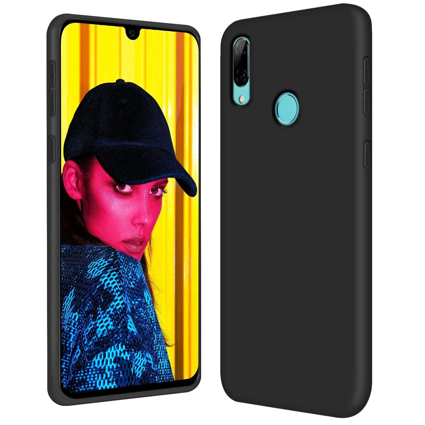 CoolGadget Handyhülle Silikon Colour Series Slim Case für Huawei P Smart 2019 6,2 Zoll, Hülle weich Handy Cover für Huawei P Smart 2019 Schutzhülle