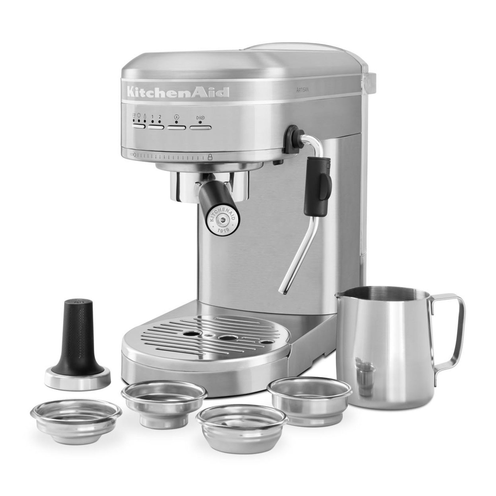 KitchenAid Siebträgermaschine ARTISAN 5KES6503ESX, Thermocoil-Technologie: Optimale Brühtemperatur in 45 Sekunden