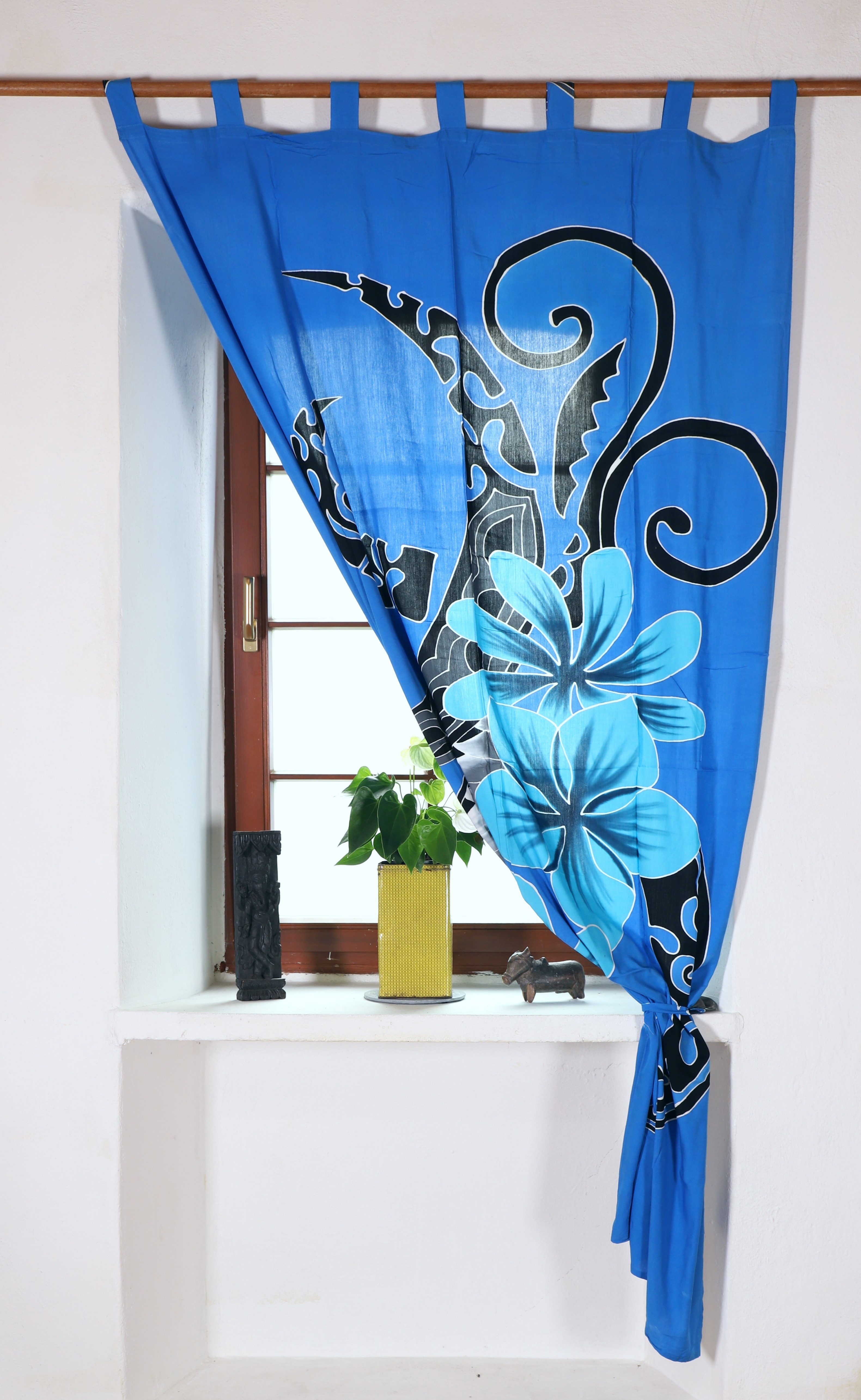 Guru-Shop Vorhang Balinesischer Vorhang, Wandschmuck mit..